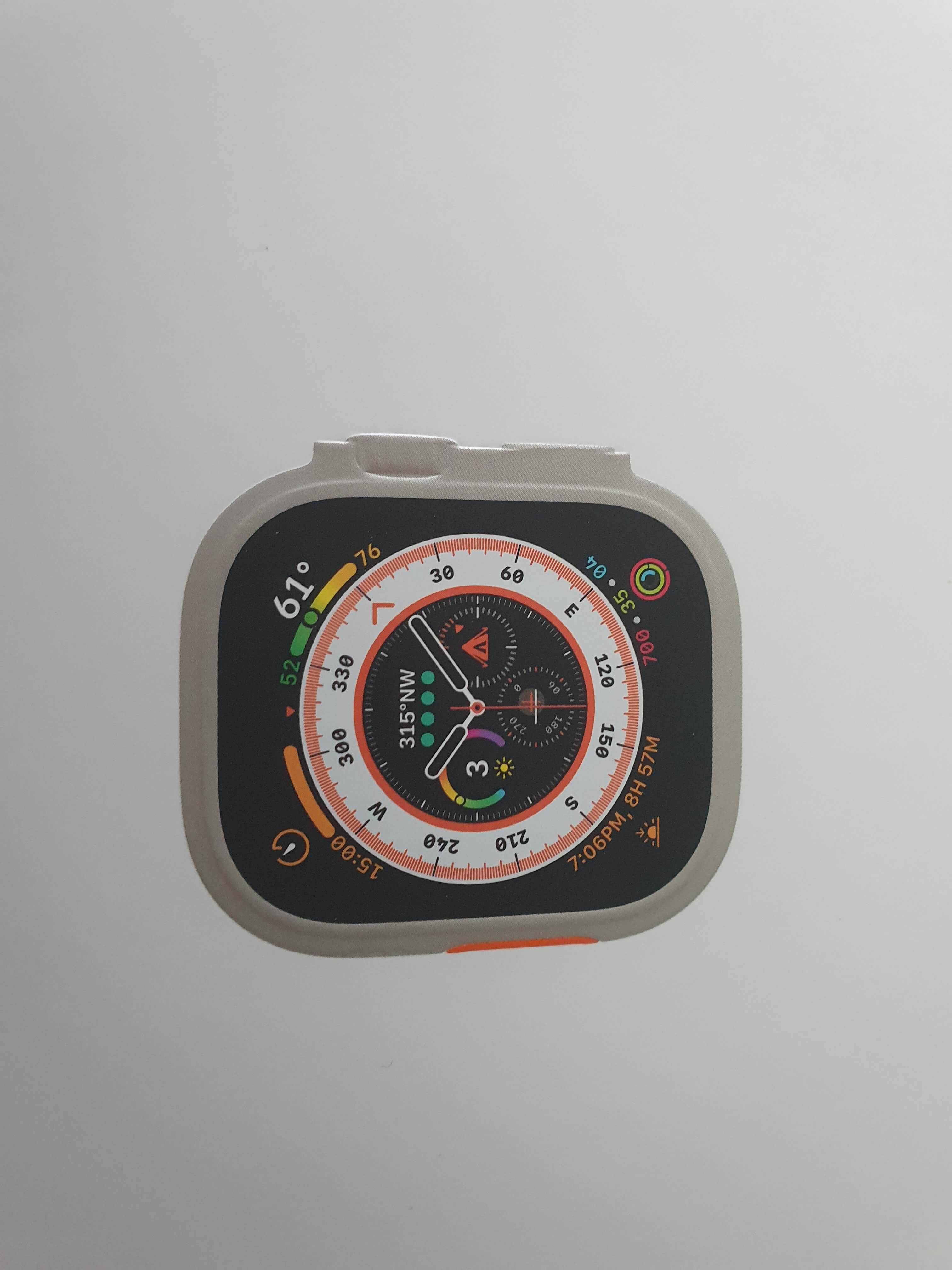 Apple Watch Ultra 2 GPS + Cellular 49mm Caixa Titânio com Correia