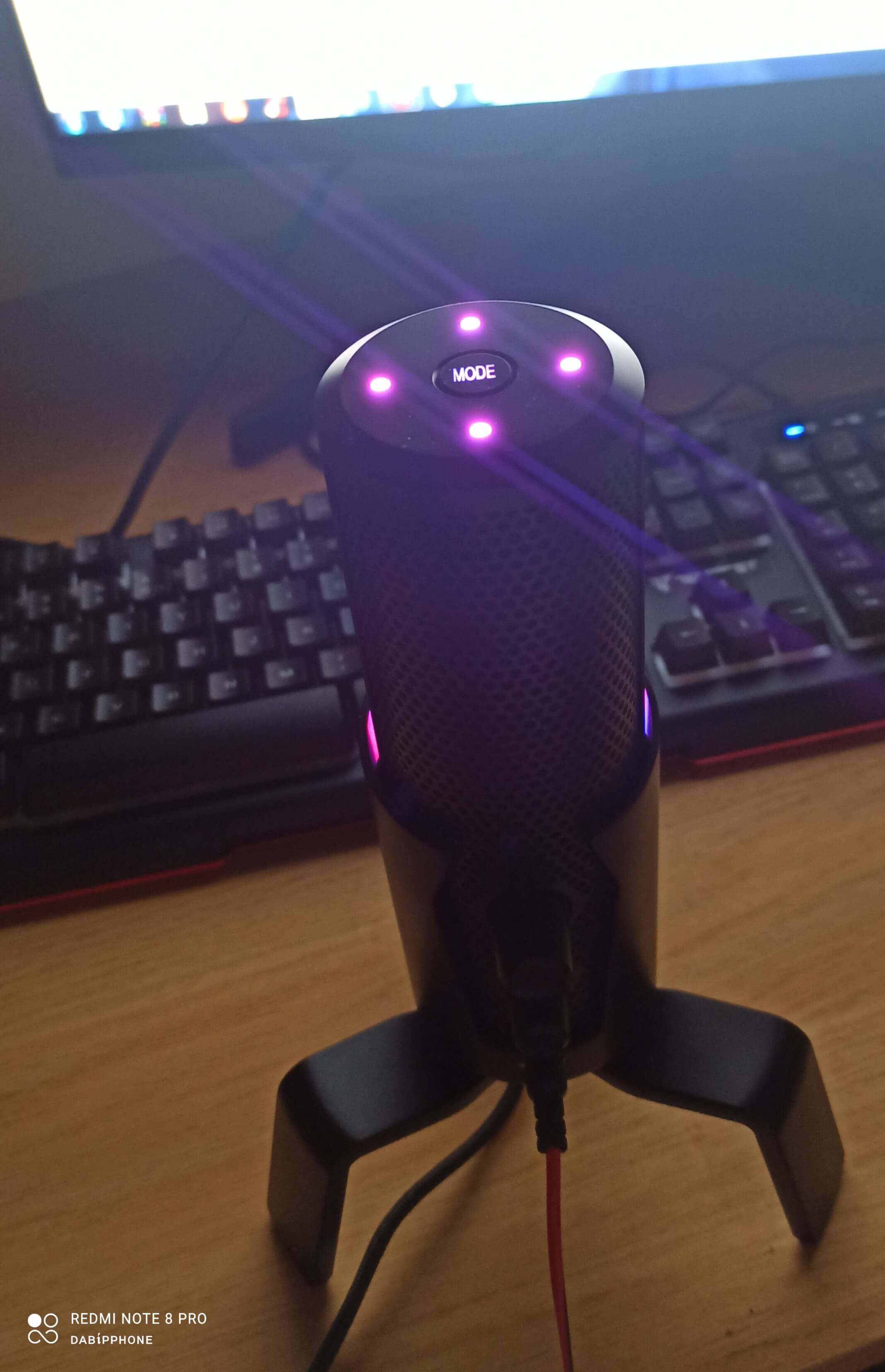 Microfono Da Gioco USB Trust GXT 258 Fyru 4 In 1 Bianco - Foto 12