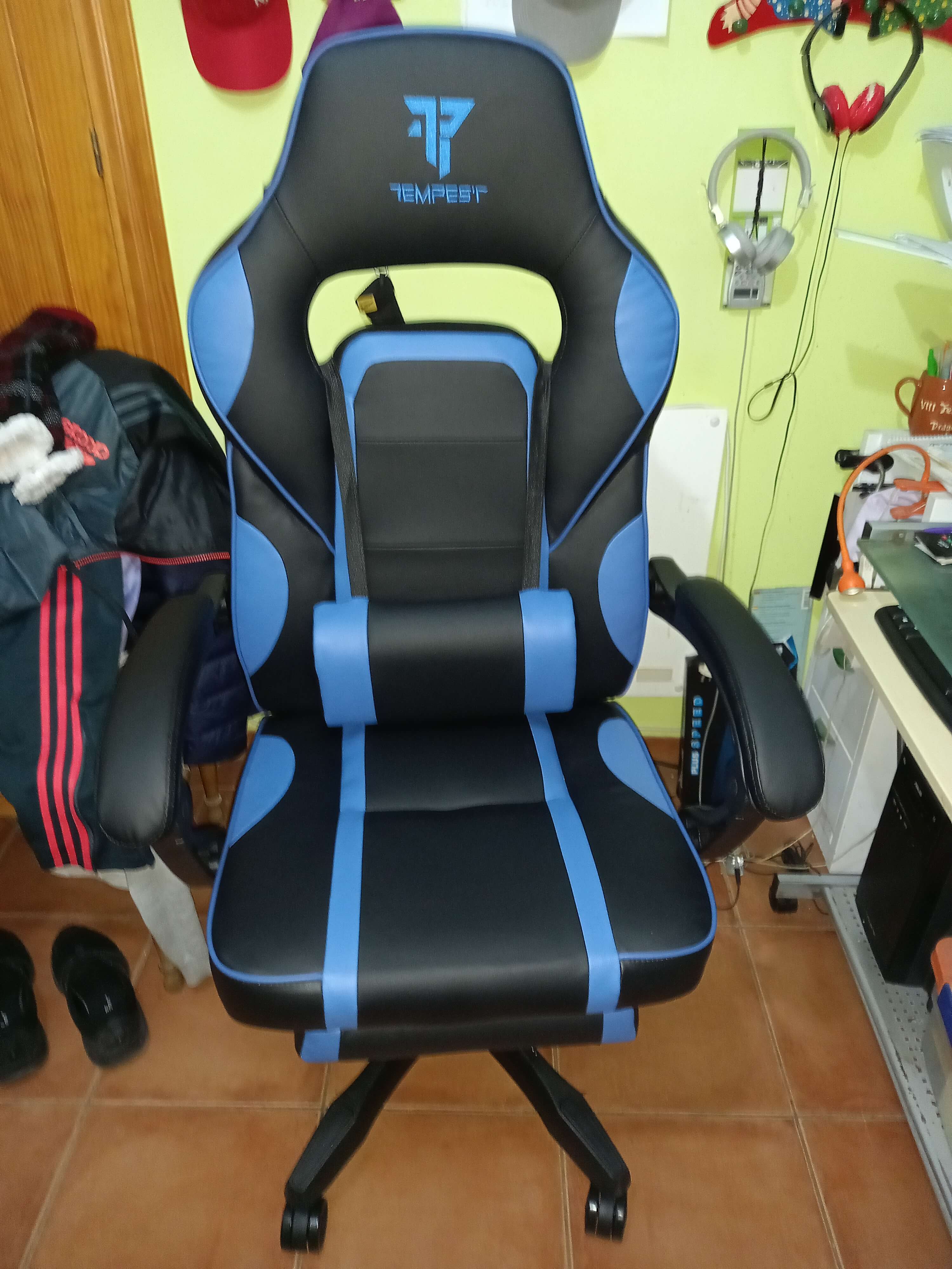 Tempest F36 Silla Gaming Negra/Azul