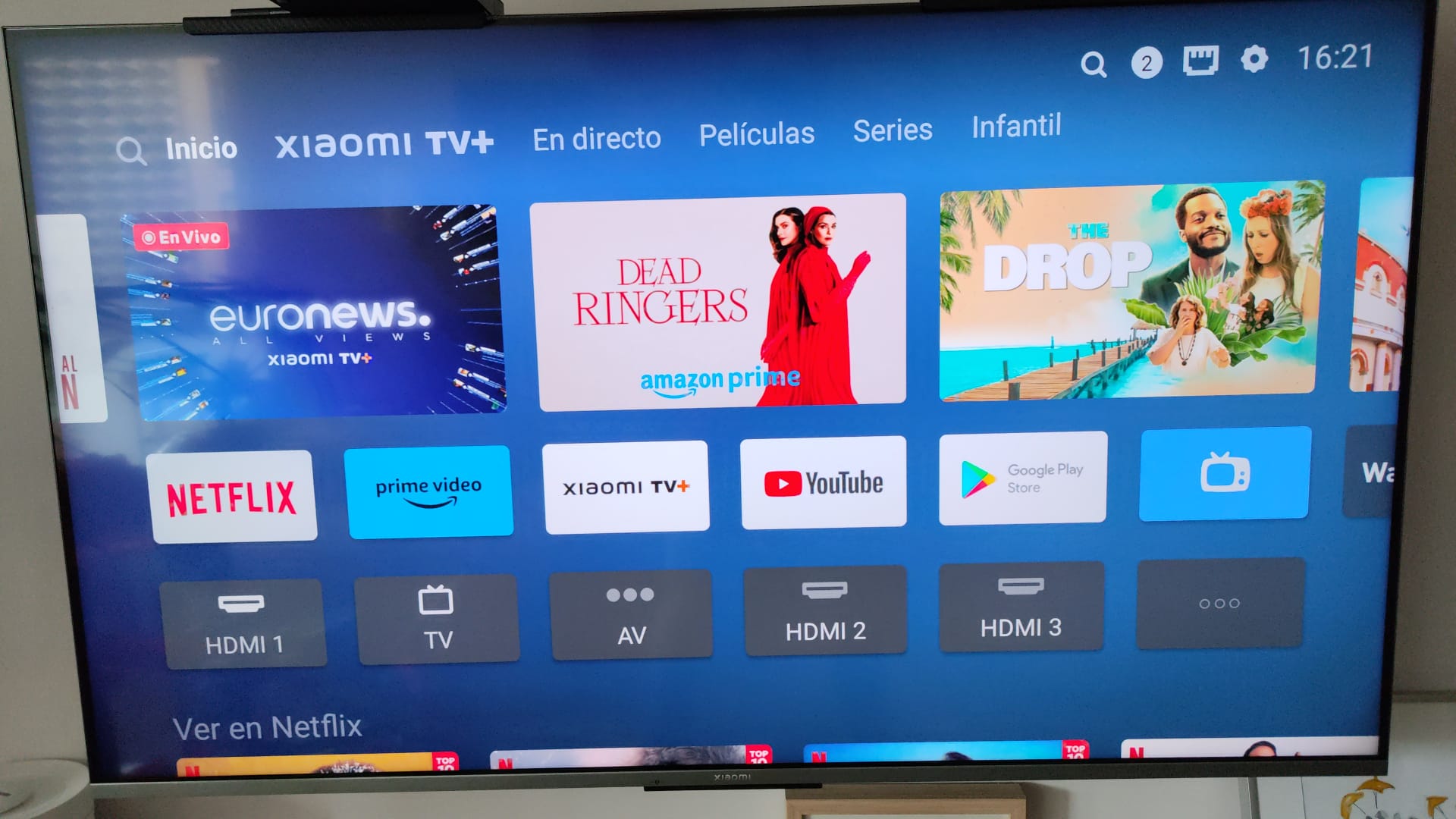 Xiaomi TV+: Mira TV en vivo - Aplicaciones en Google Play