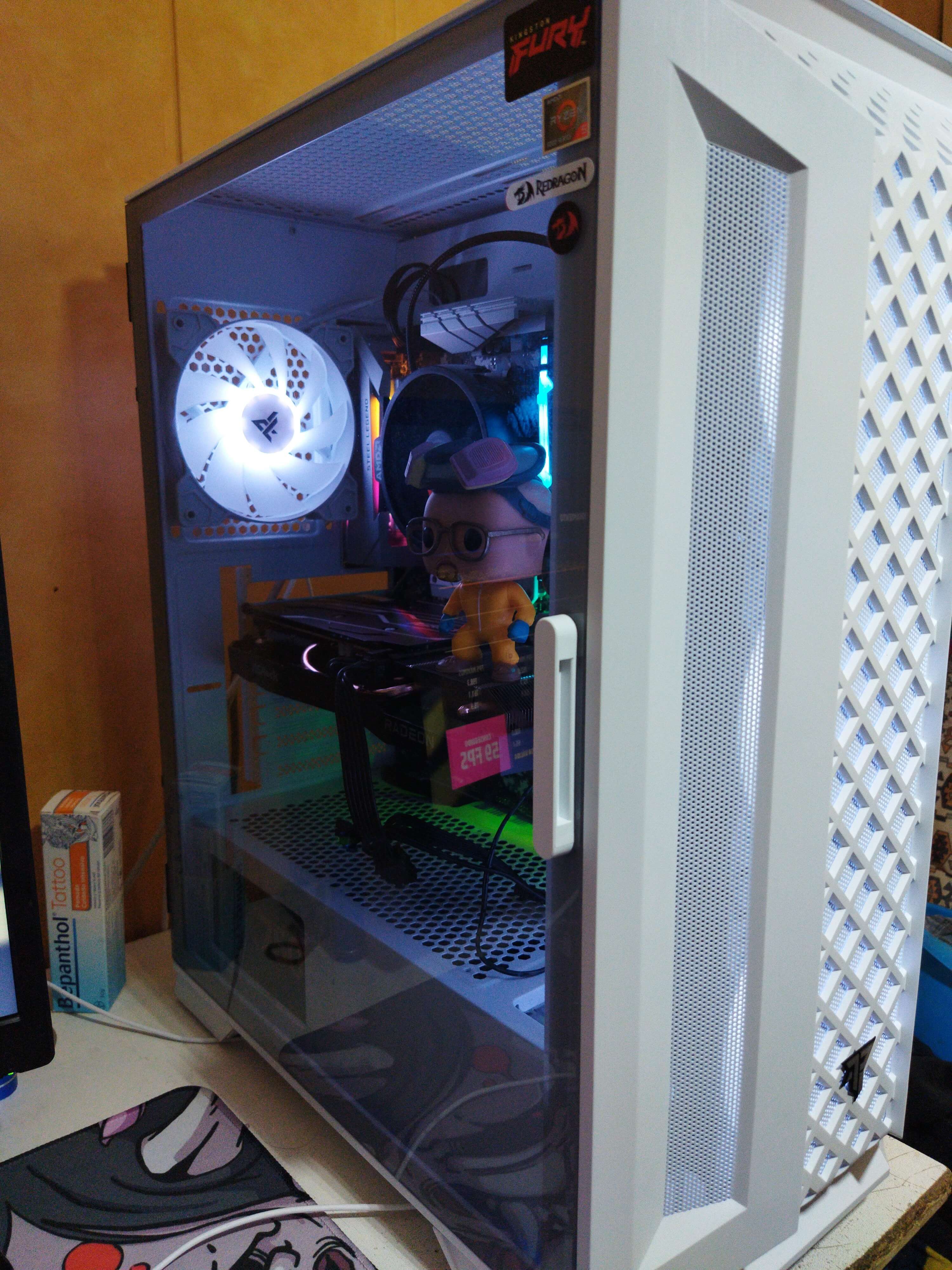 Tempest Mirage RGB Mesh Torre ATX Branca Oferta Regresso às Aulas