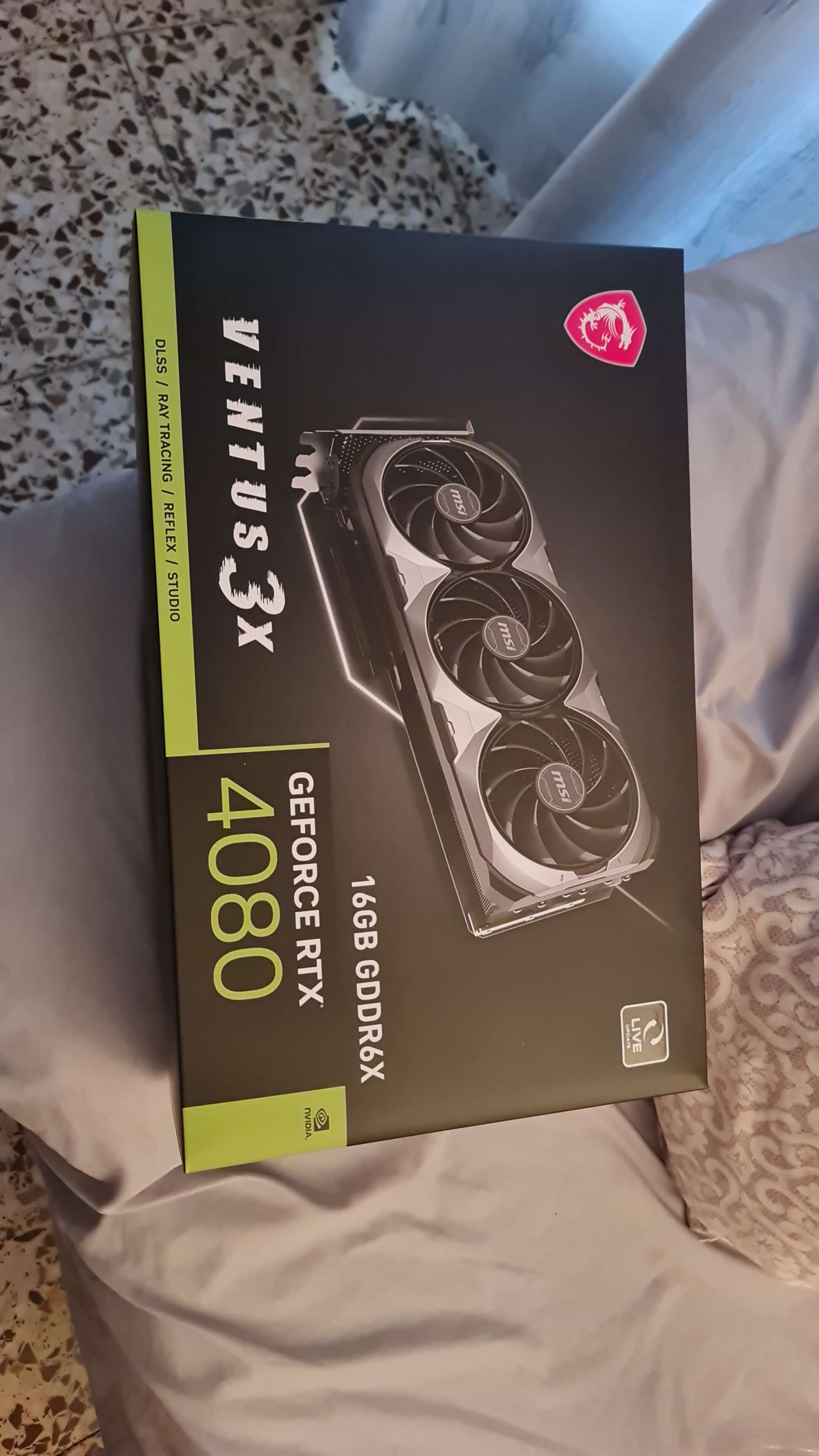 Placa De Vídeo Nvidia Msi Ventus Rtx 4080 3x 16gb Oc