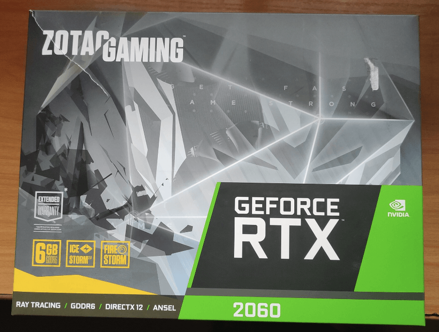 Zotac gaming geforce rtx online 2060 6gb gddr6 opiniones