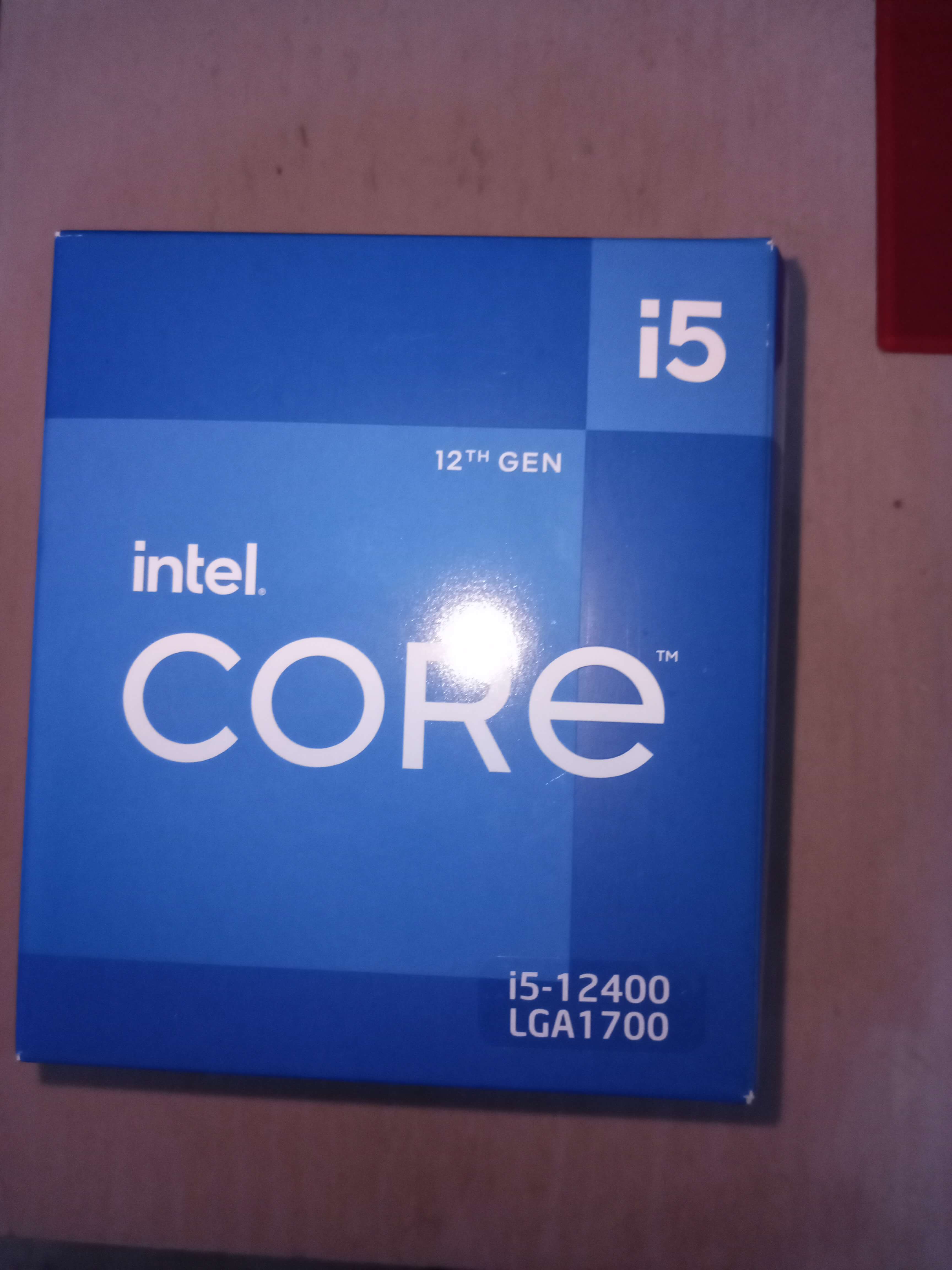 Intel Core i5-12400F processeur 18 Mo Smart Cache Boîte