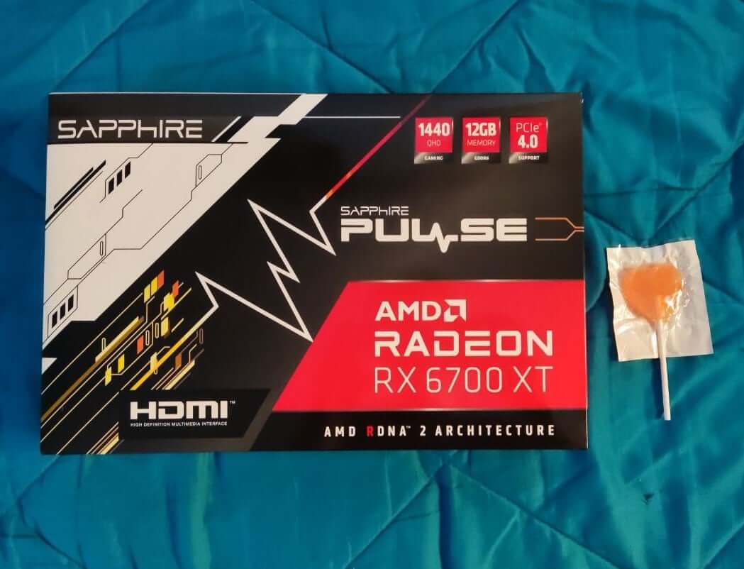 AMD Radeon RX 6700 XT 12GB Reference GPU W/Box - Foto 2