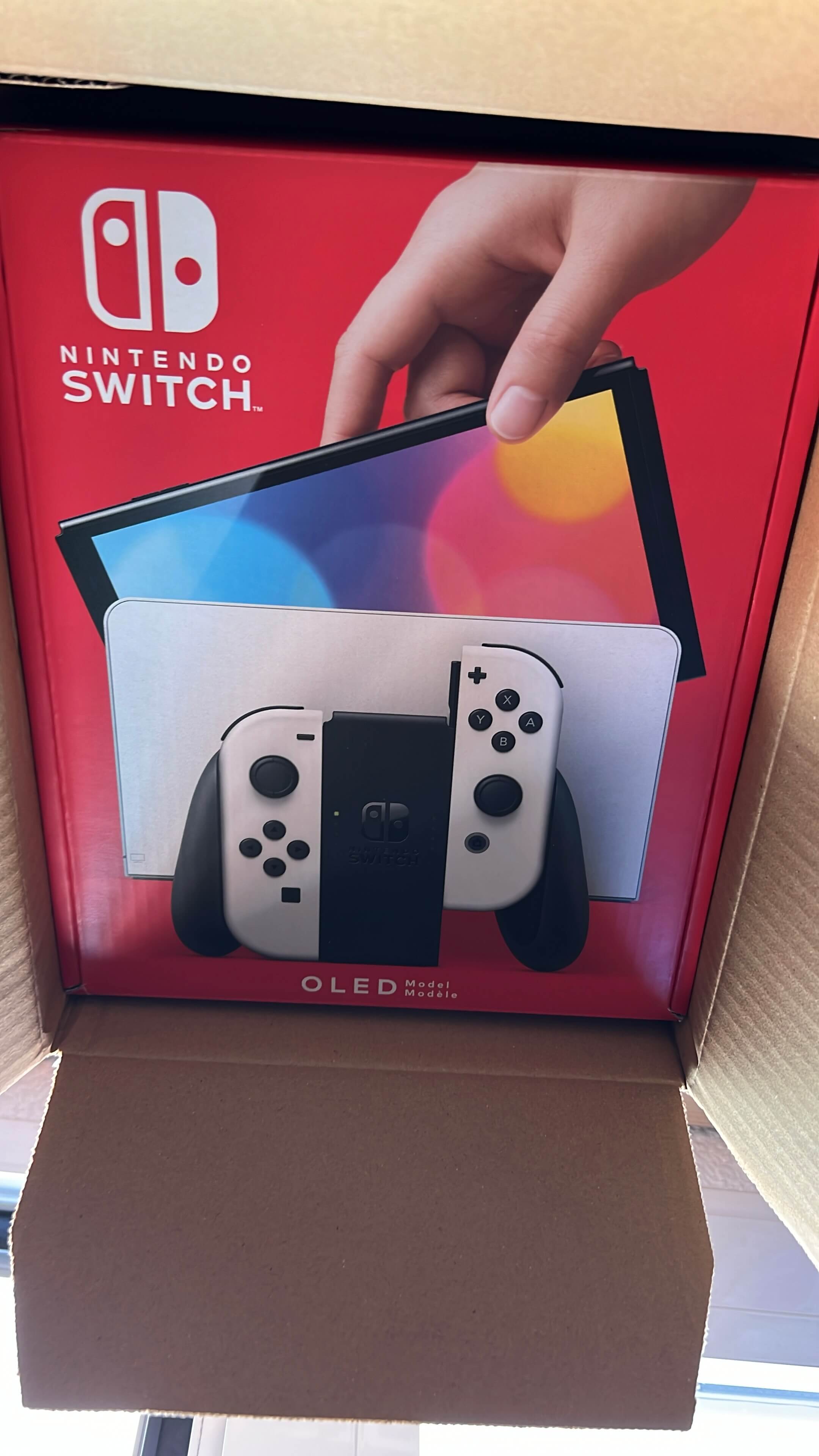 Nintendo Switch Oled - Novo - Desbloqueado - Cartão De 512gb + Jogos