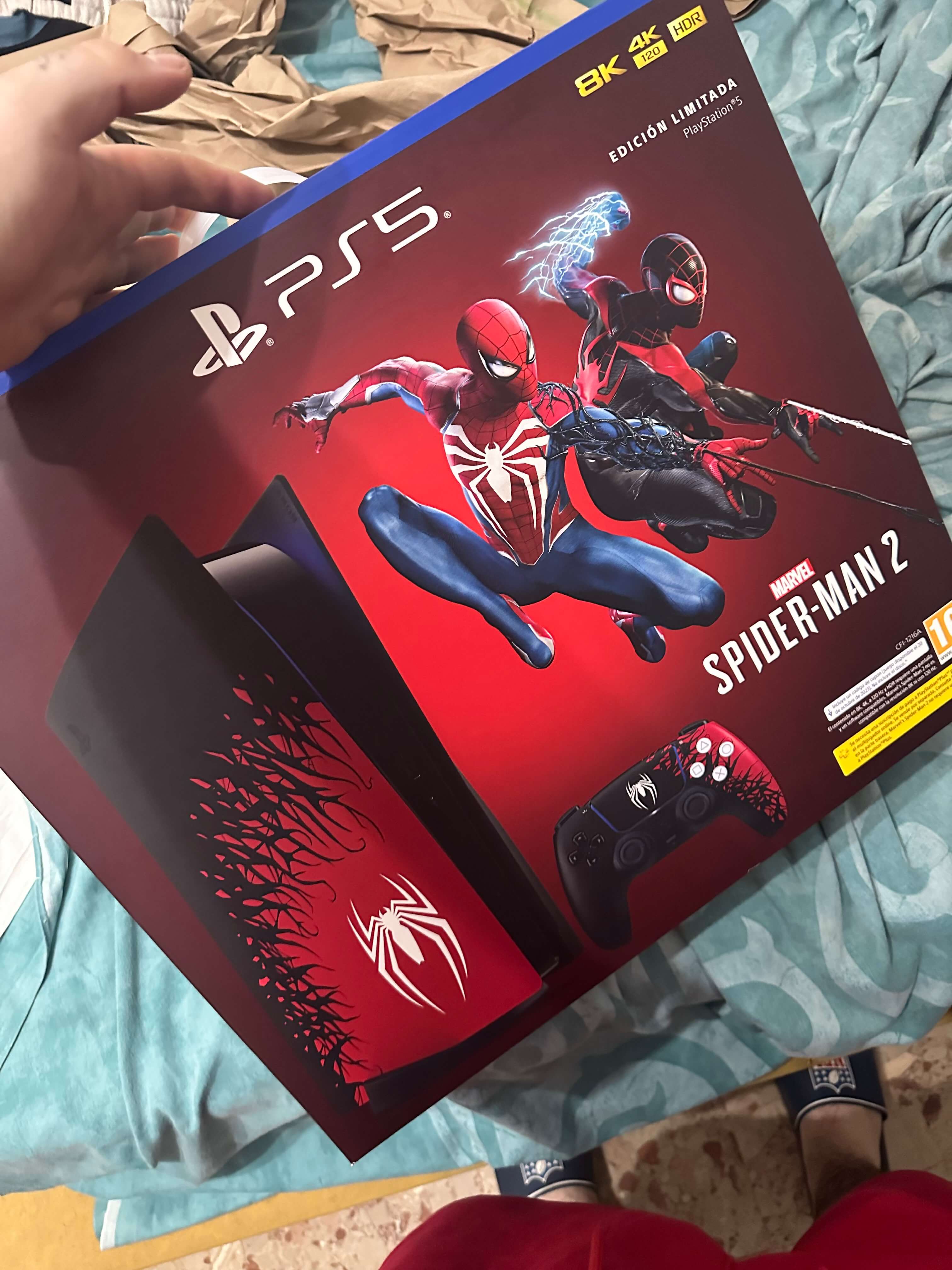 Edición especial de Playstation 5 de Marvel's Spiderman 2