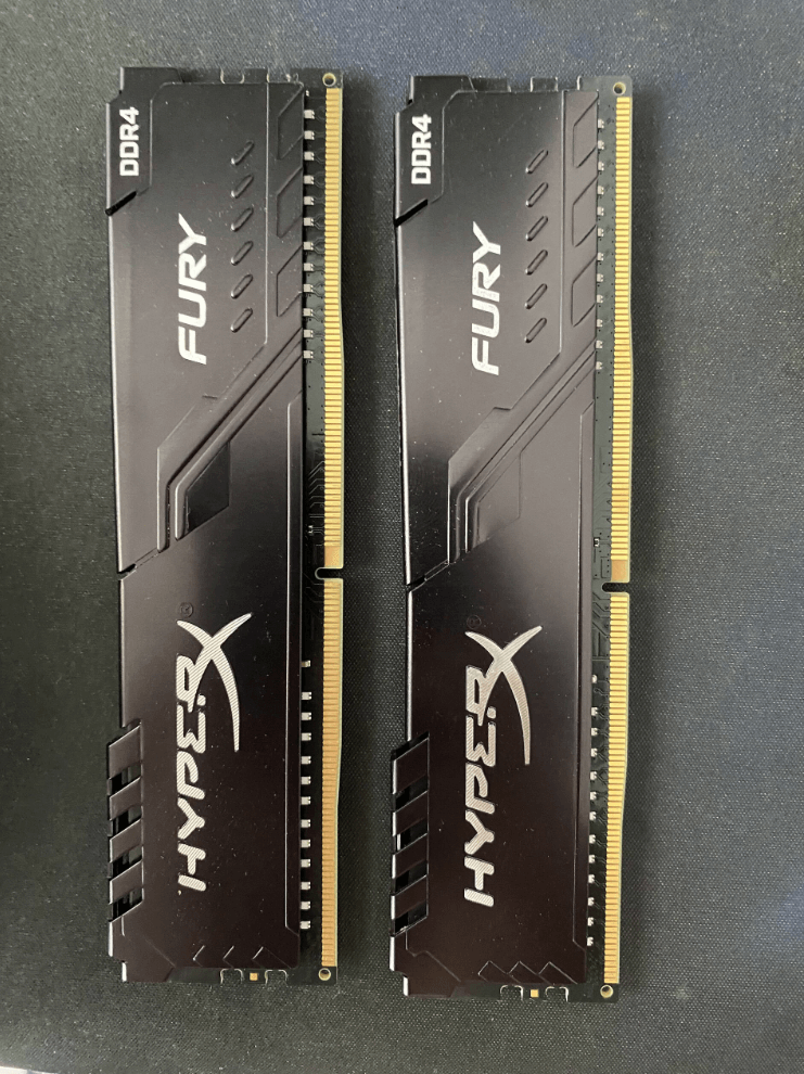 Kingston HyperX Fury Black 16GB DDR4 2666Mhz PC-21300 (2x8GB) CL16