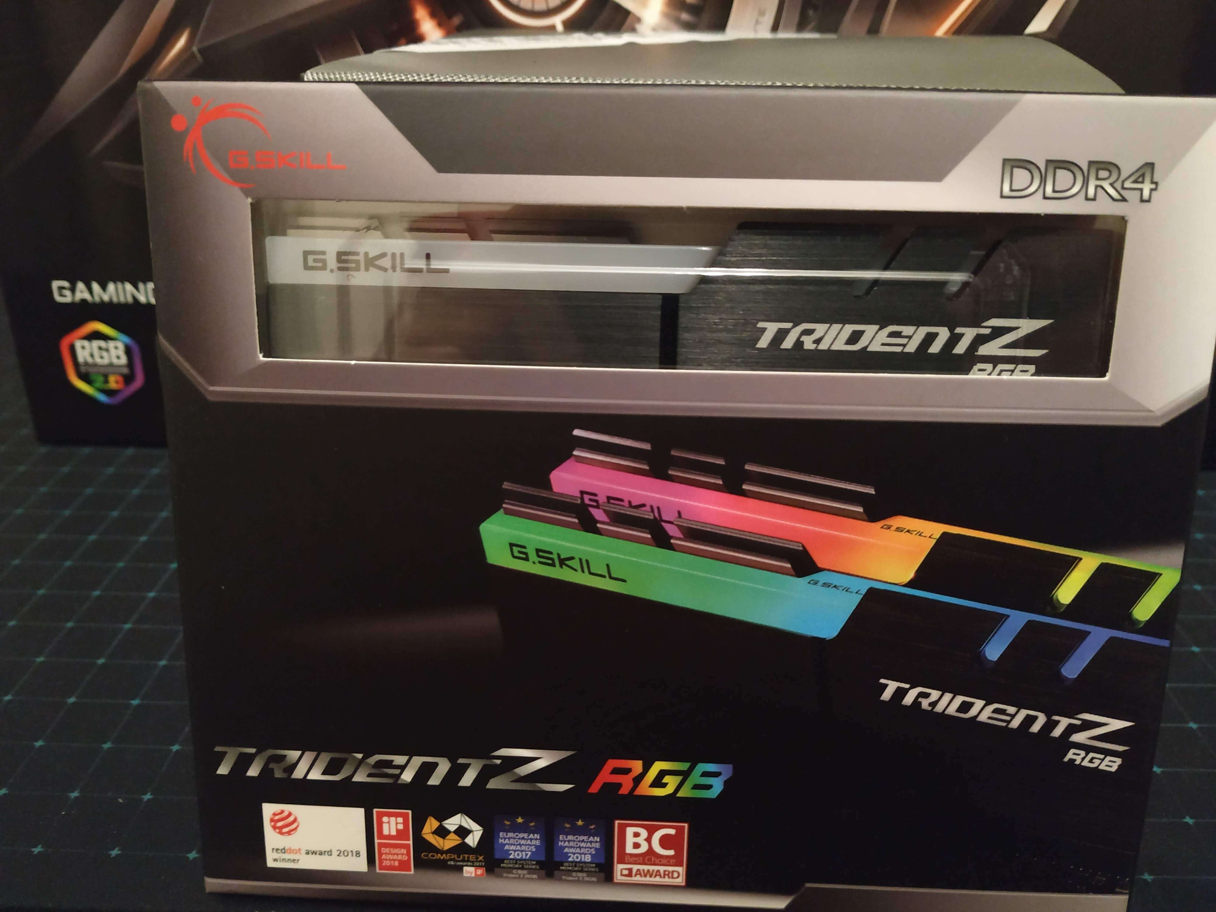 動作確認済】G.SKILL DDR4-3600メモリ 64GB 寝つい 16GB×4枚