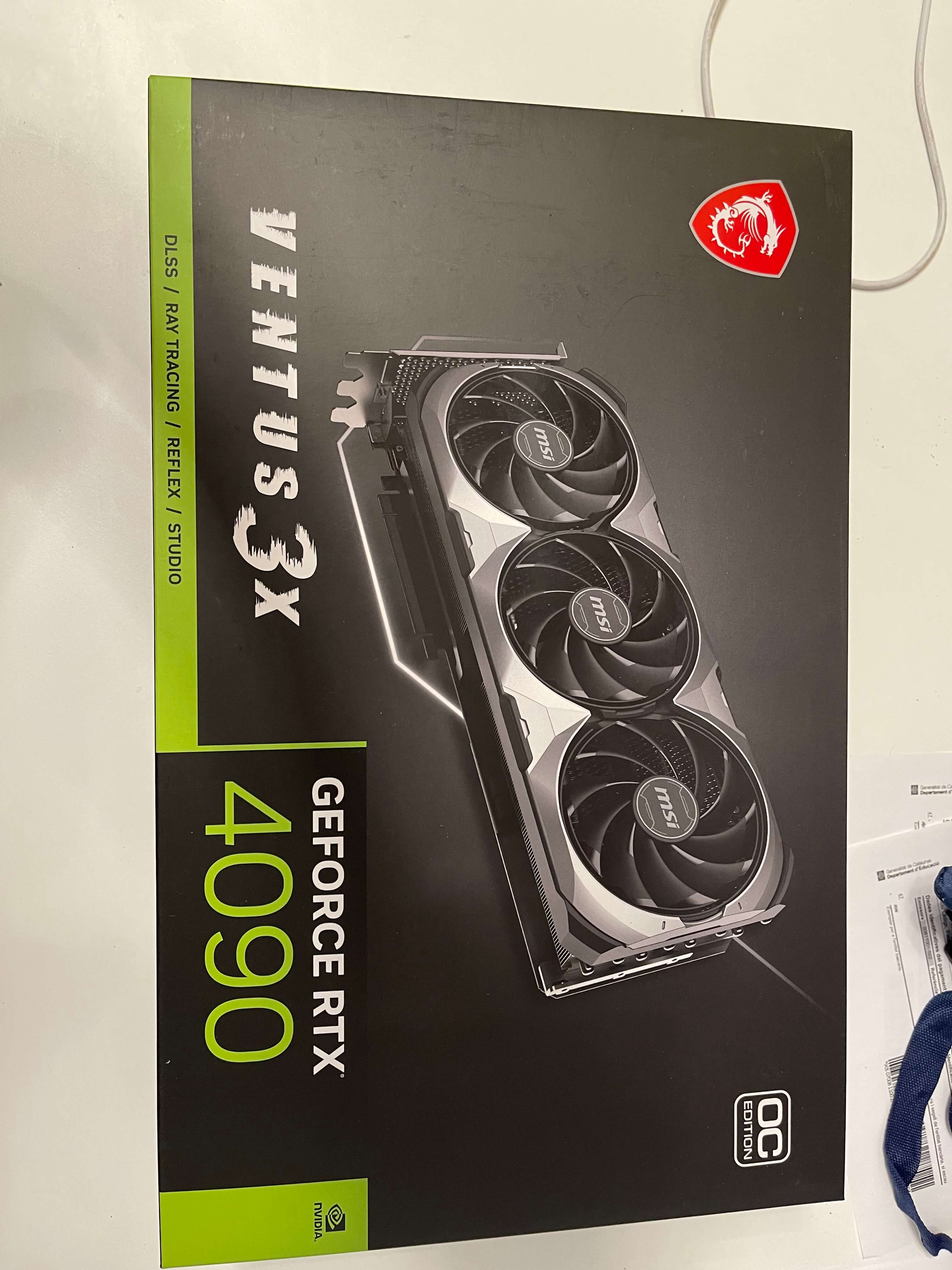 MSI GeForce RTX 4090 VENTUS 3X OC 24GB GDDR6X DLSS3 MSI GeForce RTX 4090 VENTUS 3X OC 24GB GDDR6X DLSS3