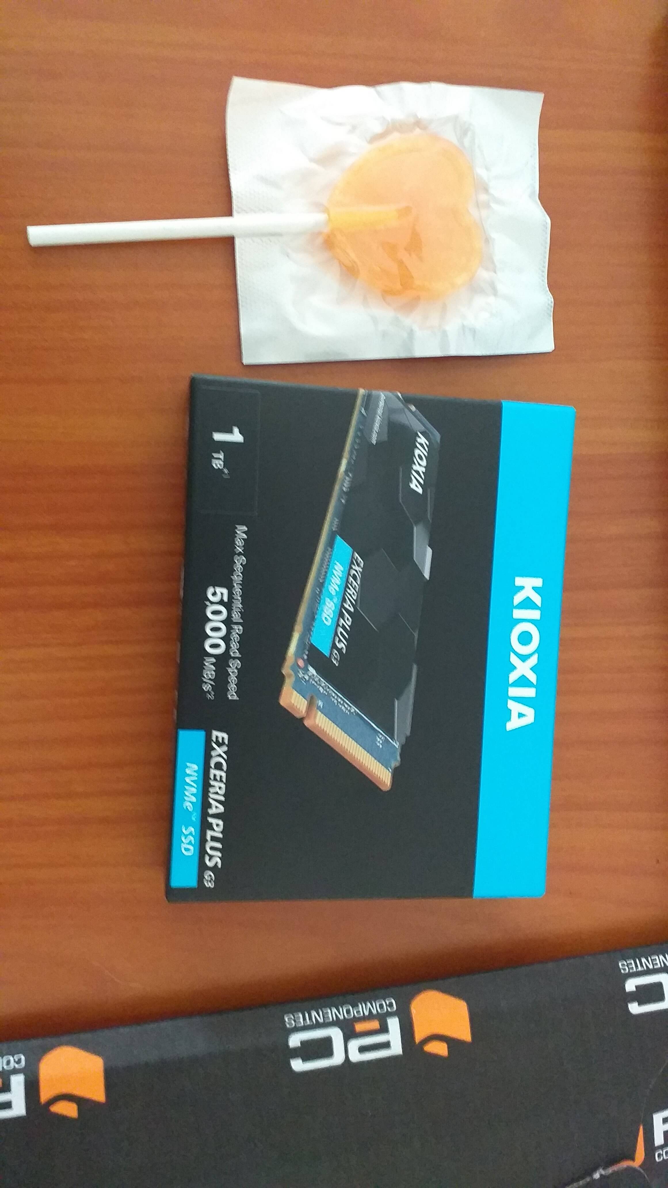 Disco Rígido Kioxia EXCERIA PLUS G3 1TB SSD M.2 2280 PCIe Gen4 x4