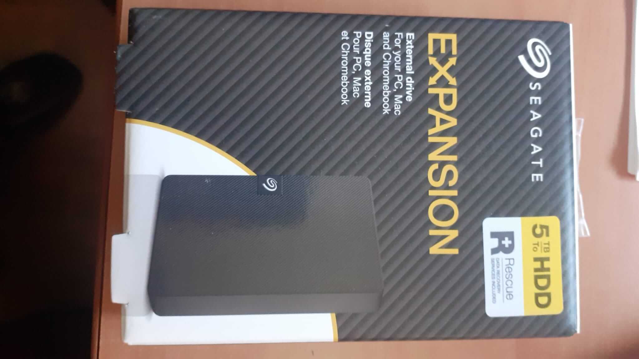 Disque Dur Externe Seagate Expansion 1,5 To - NEUF Scellé - Portable