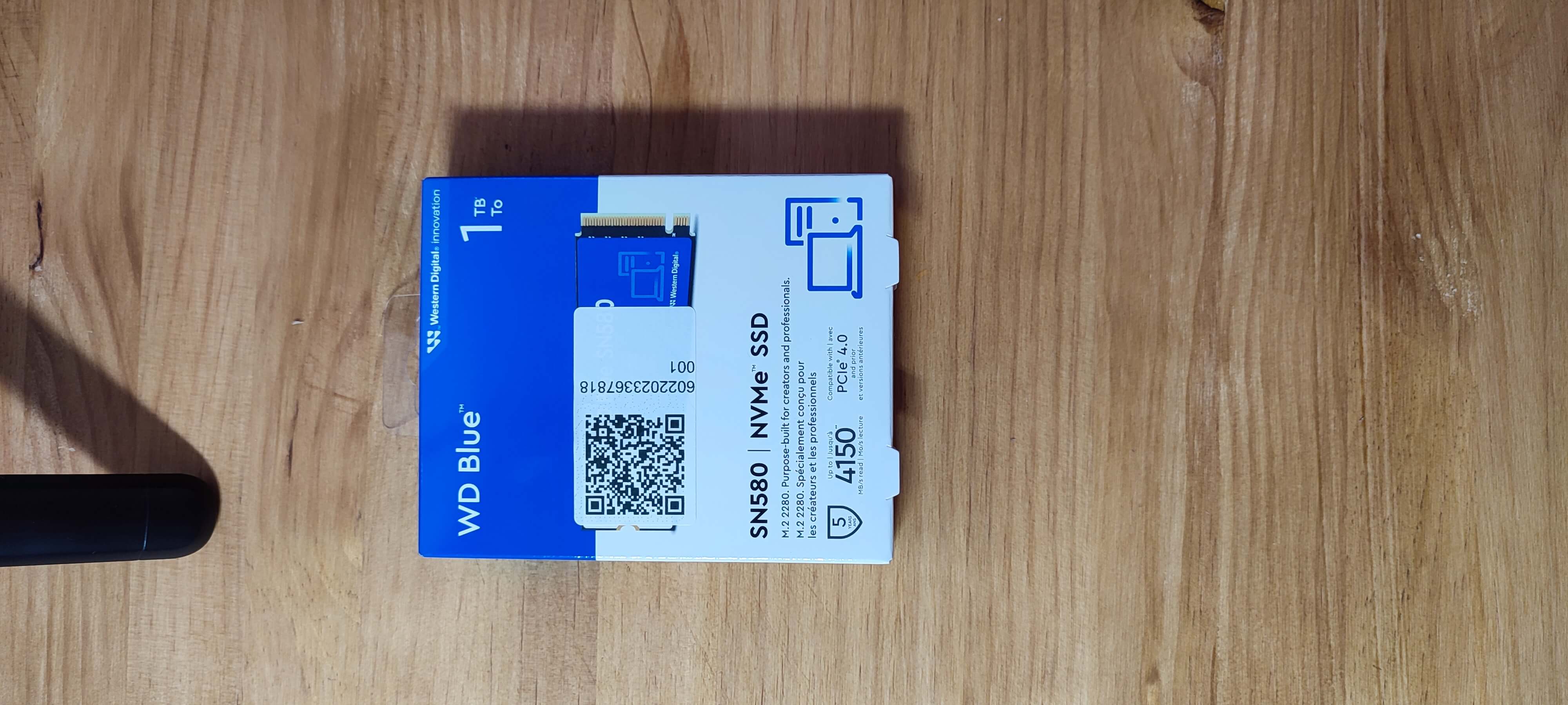 Avis - Disque dur Western Digital Blue SN580 M.2 2 To PCI Express