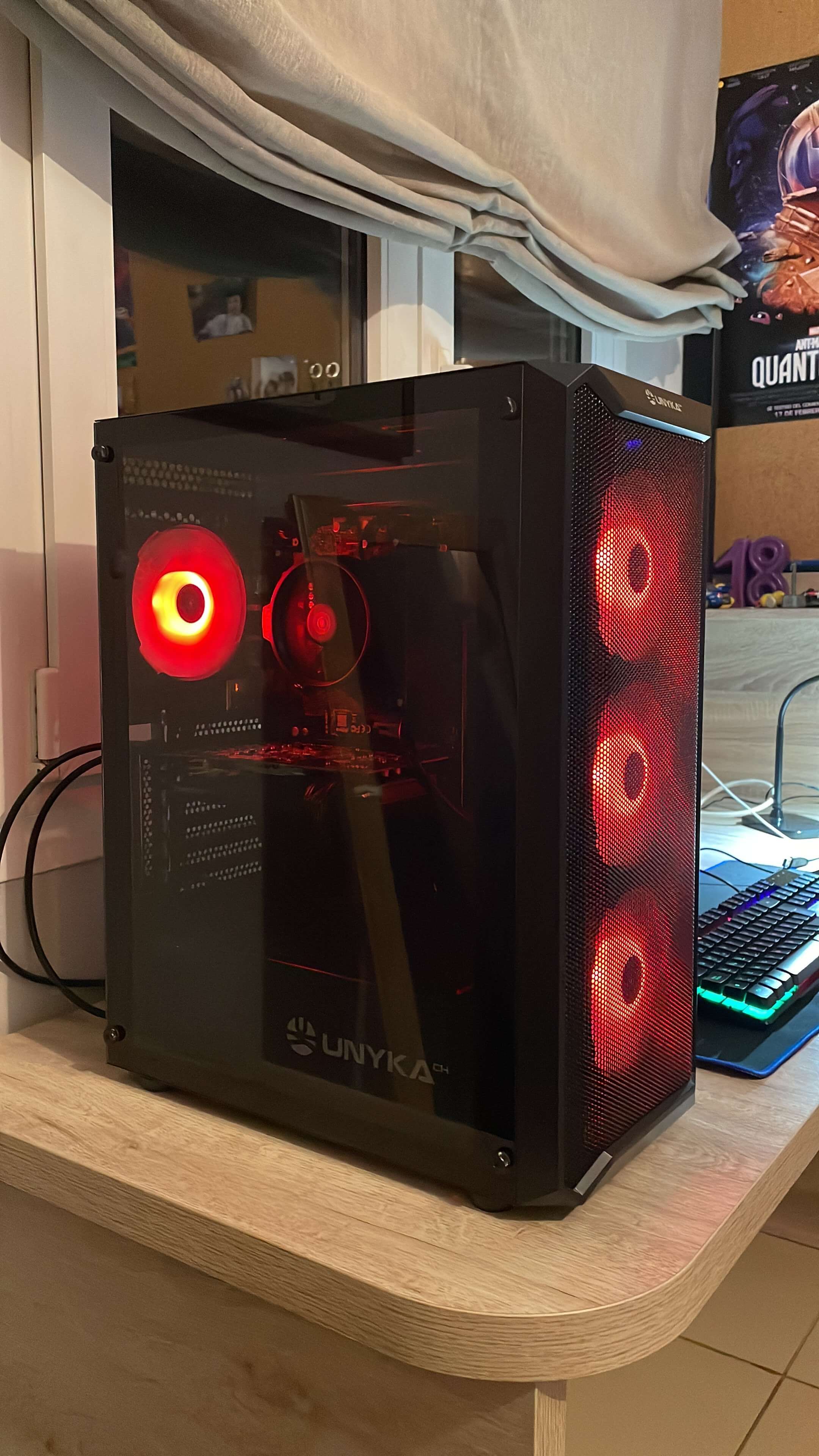 Ordenador Sobremesa PC Racing AMD Ryzen 5 5600G/16GB/480GB SSD/RX