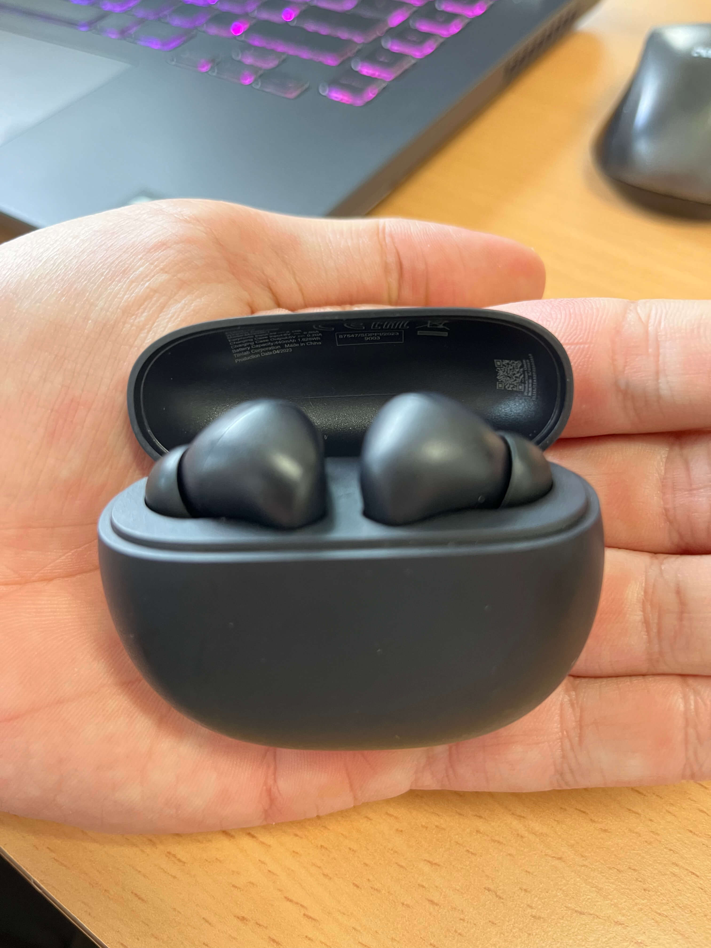 Xiaomi Redmi Buds 4 Active - Écouteurs Sans Fil Bluetooth - Noir - Neuf