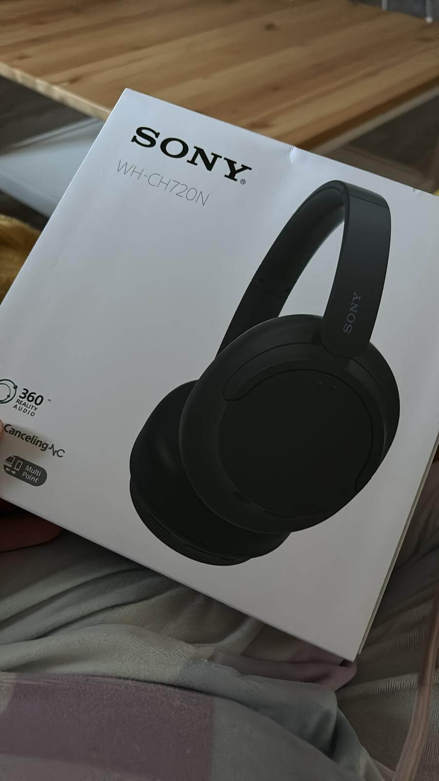 Casque Sony WH-CH720N – Blanc, Bluetooth, Sans Fil, Réduction De Bruit, Neuf Sous Blister