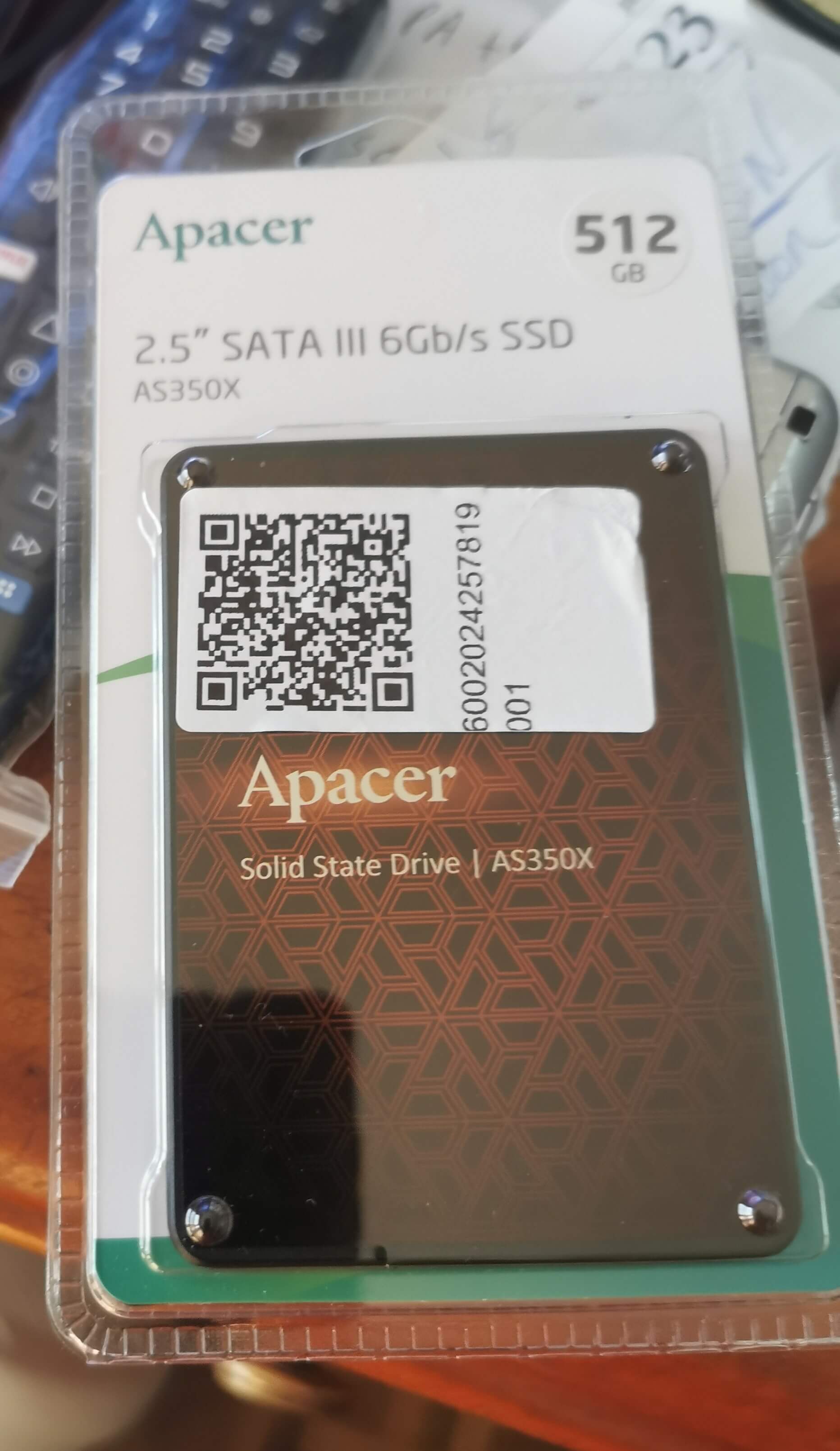 Disco Duro Apacer AS350X 2.5