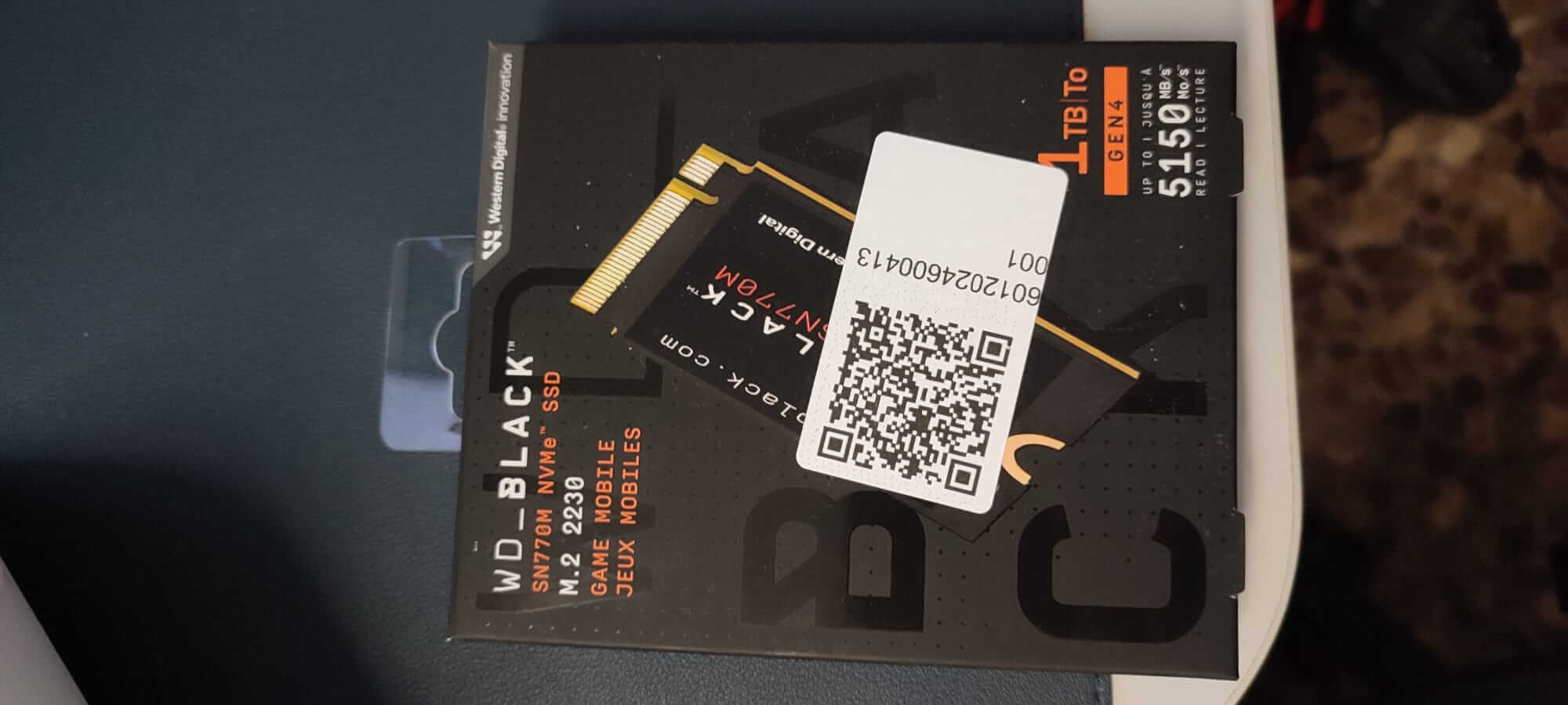 Disco Duro WD BLACK SN770M 2TB SSD M.2 PCIe Gen4 NVMe 2230