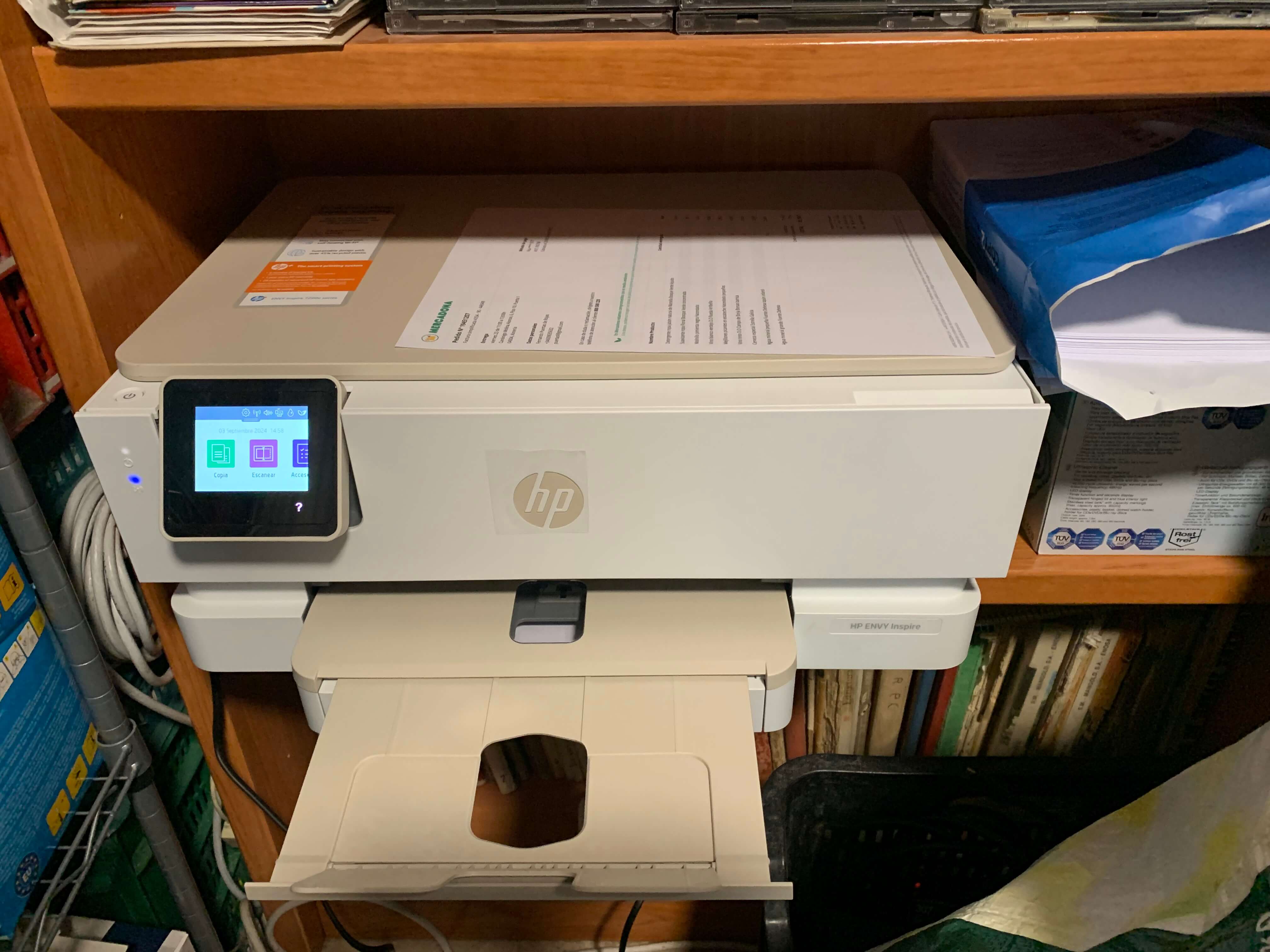Imprimante HP Envy Inspire 7220e - Multifonction Jet Encre Couleur - Wi-Fi, Recto Verso - Instant Ink
