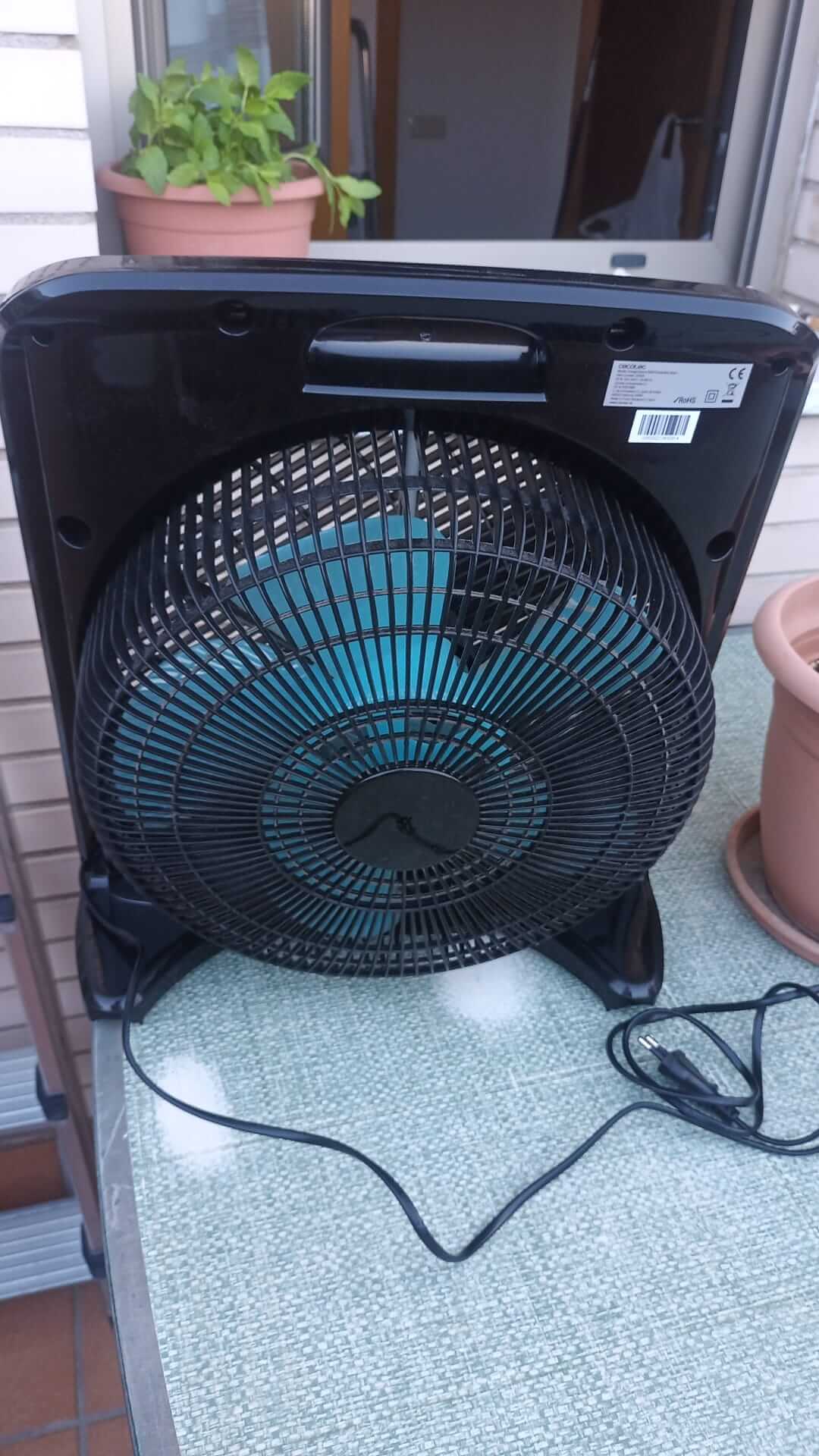 Cecotec EnergySilence 6000 PowerBox Bodenventilator – 50W, 5 Flügel, 3 Geschwindigkeiten, 120-Minuten-Timer