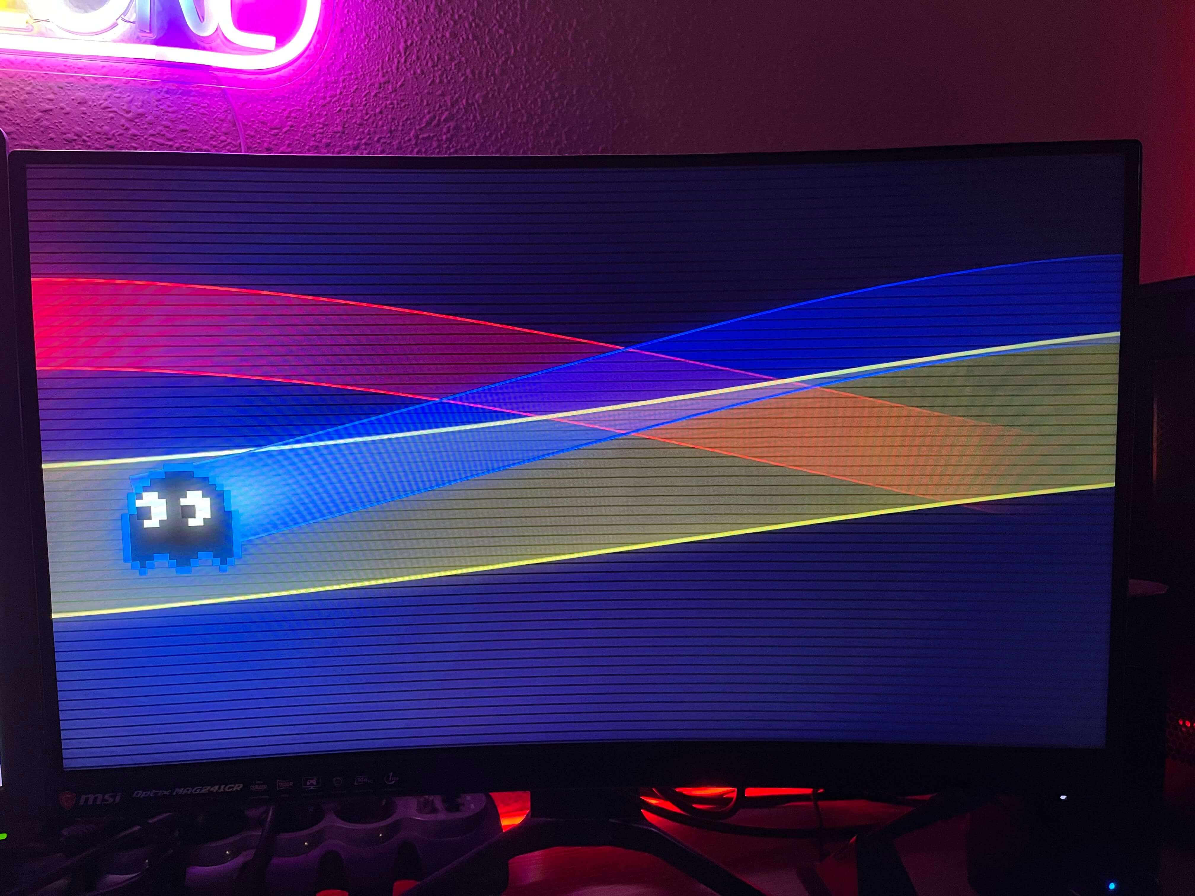MSI Optix MAG241CR – Écran PC Incurvé 23,6" Full HD 144 Hz 1 Ms (occasion)