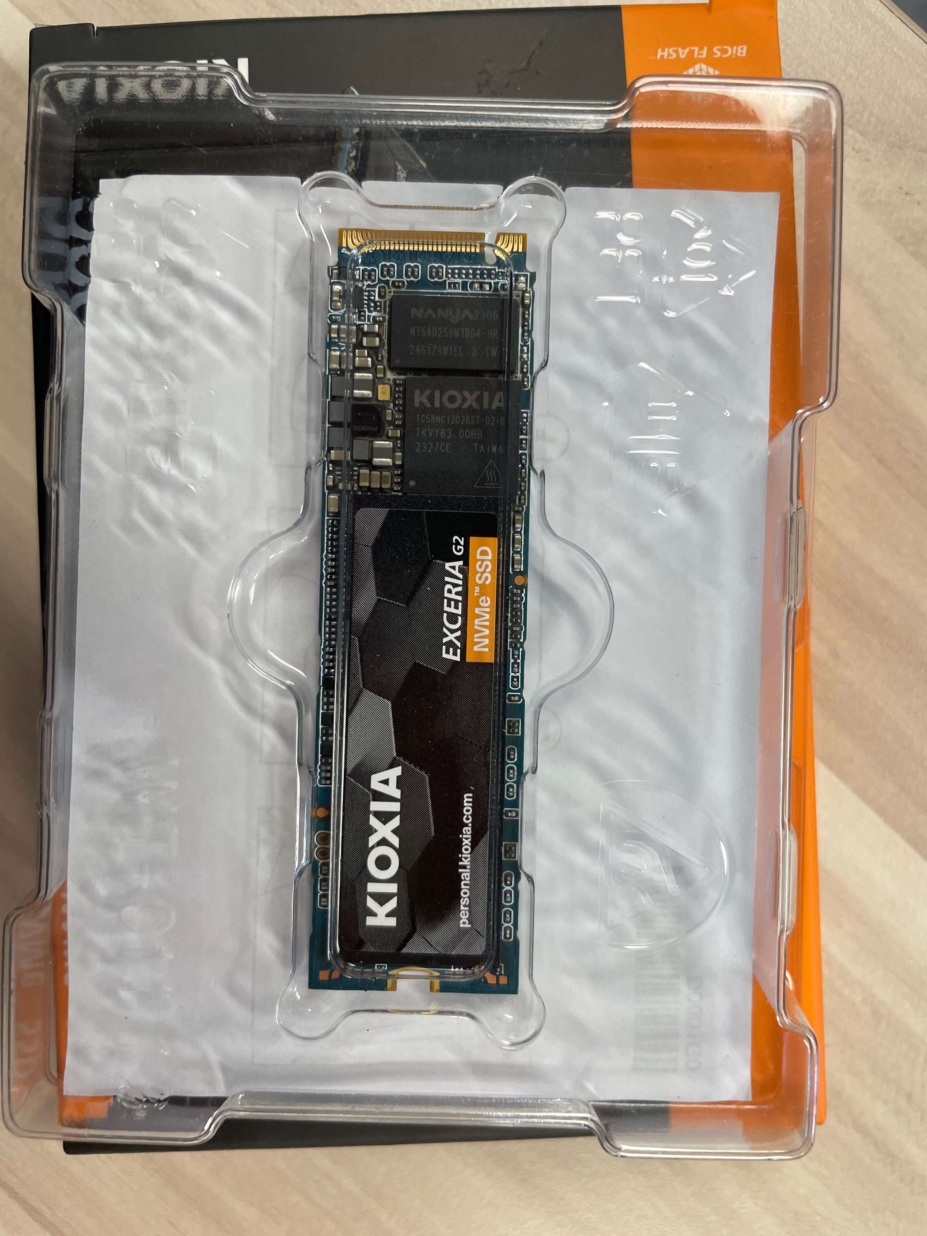 Disco Duro Kioxia Exceria G2 Unidad SSD 500GB NVMe M.2 2280