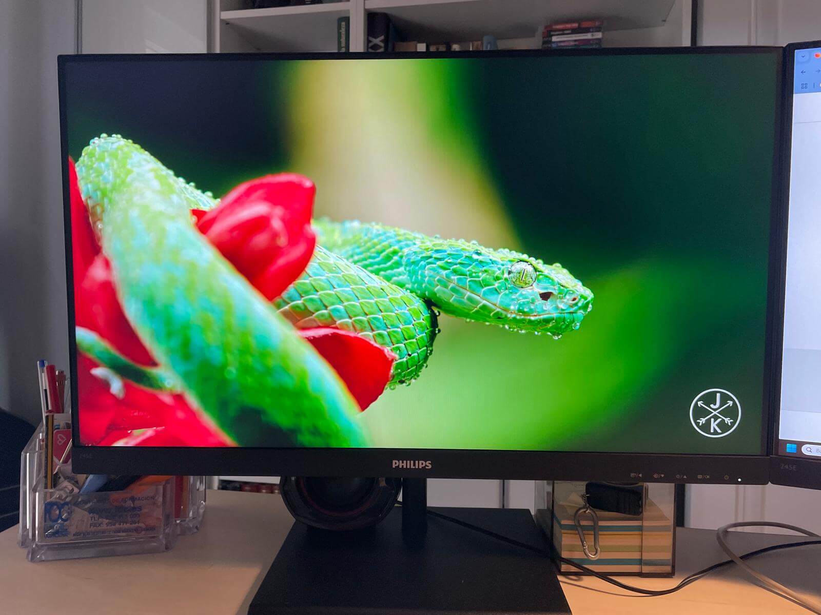 Philips Monitor 23.6 E-Line 241E1SC Negro