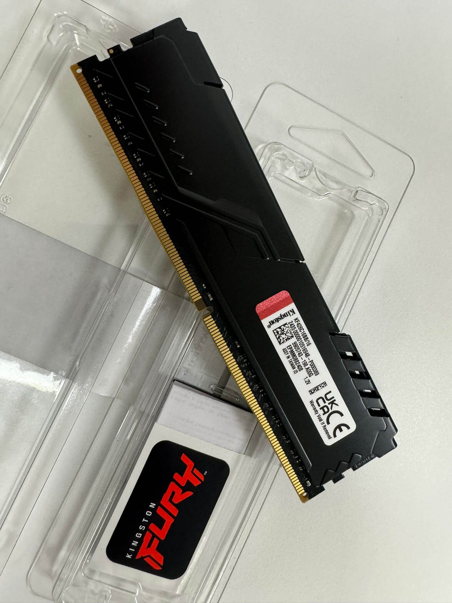 Memoria RAM Kingston FURY Beast DDR4 2666 MHz 16GB CL16