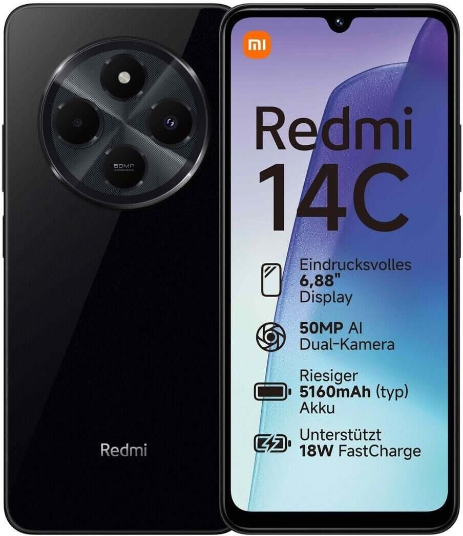 Opiniões - Xiaomi REDMI 14C 4G 8GB 256GB 6.88