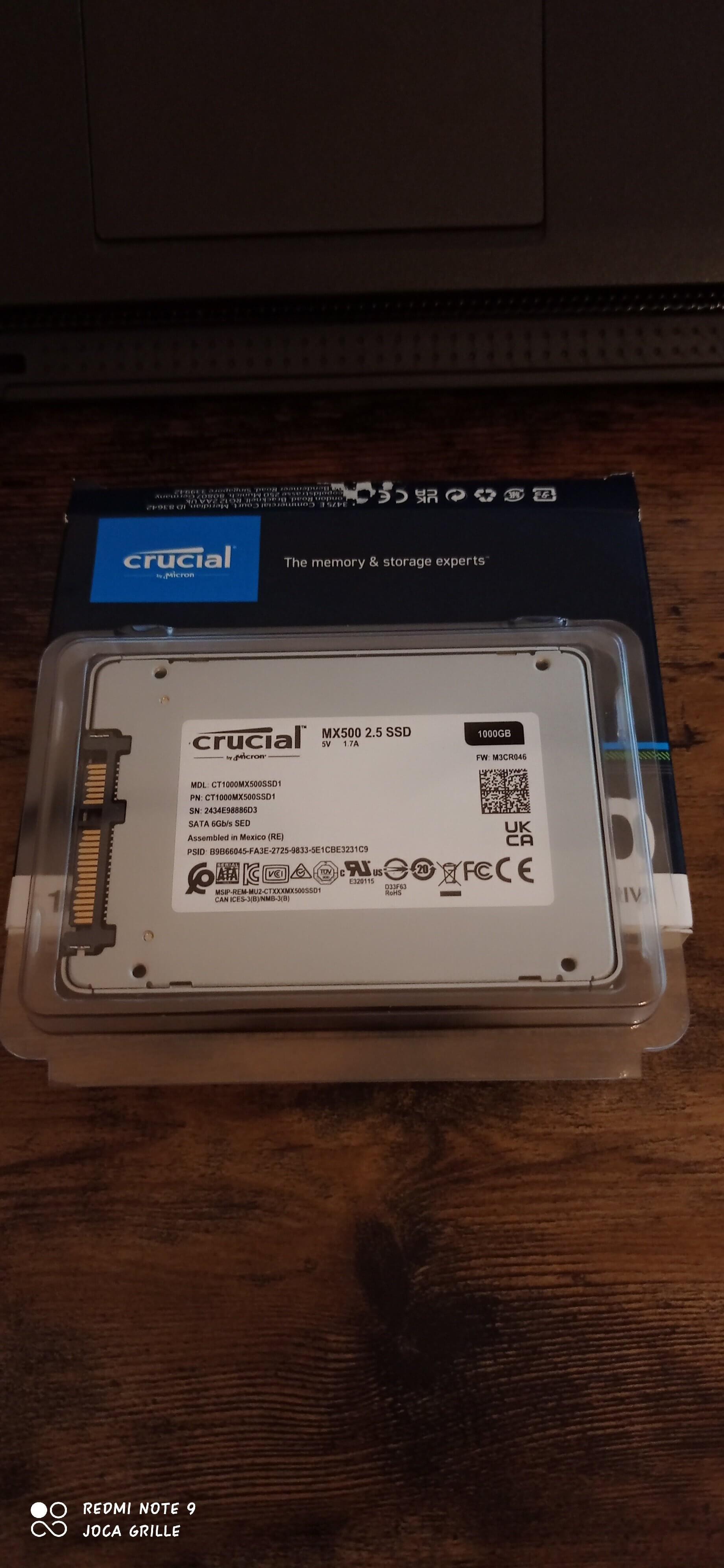 crucial MX500 1000GB 2.5インチ SSD Amazon.co.jp: Crucial SSD 1000GB MX500 内蔵2.5インチ 7mm MX500