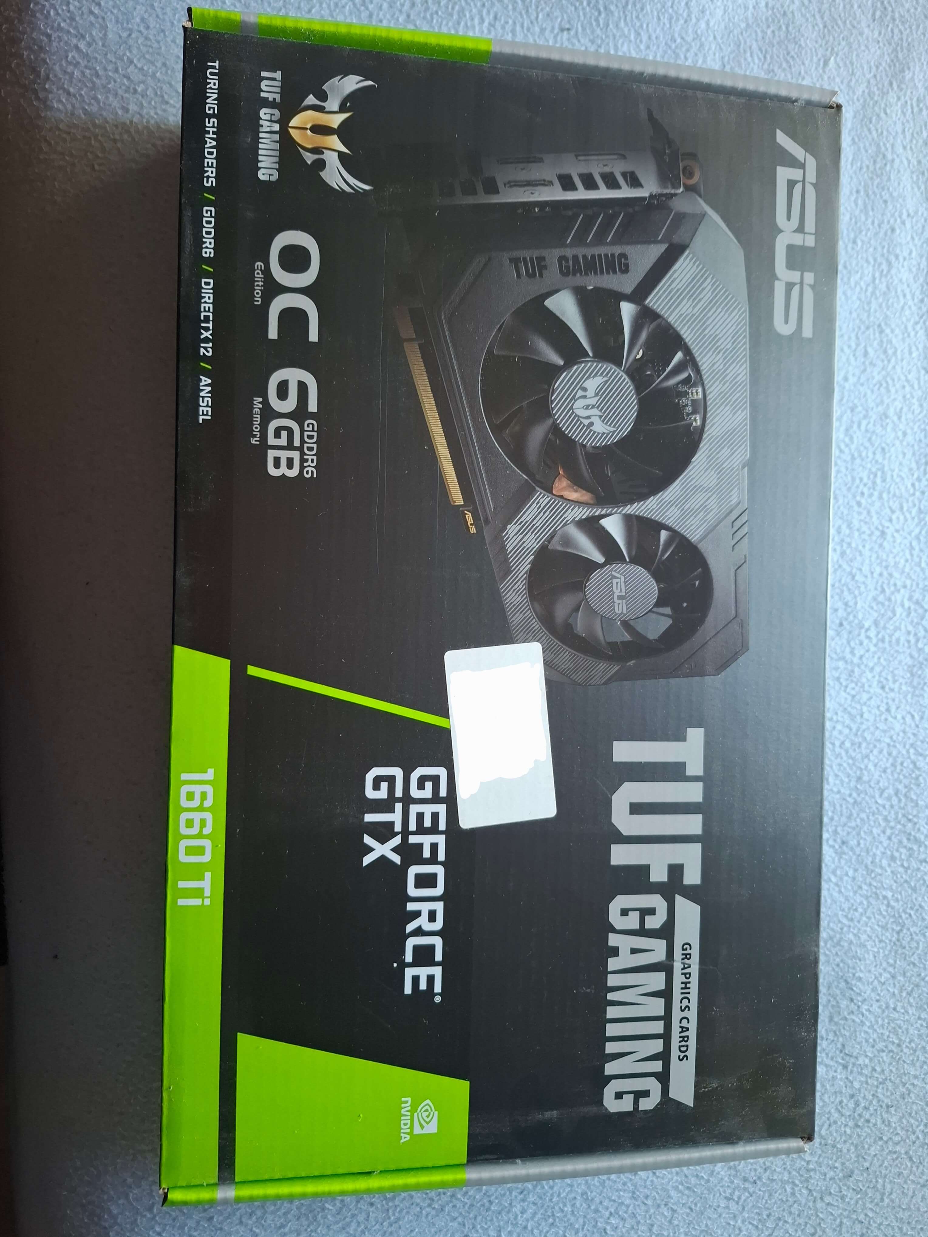 Opiniones - Tarjeta Gráfica Asus TUF Gaming GeForce GTX 1660 Ti