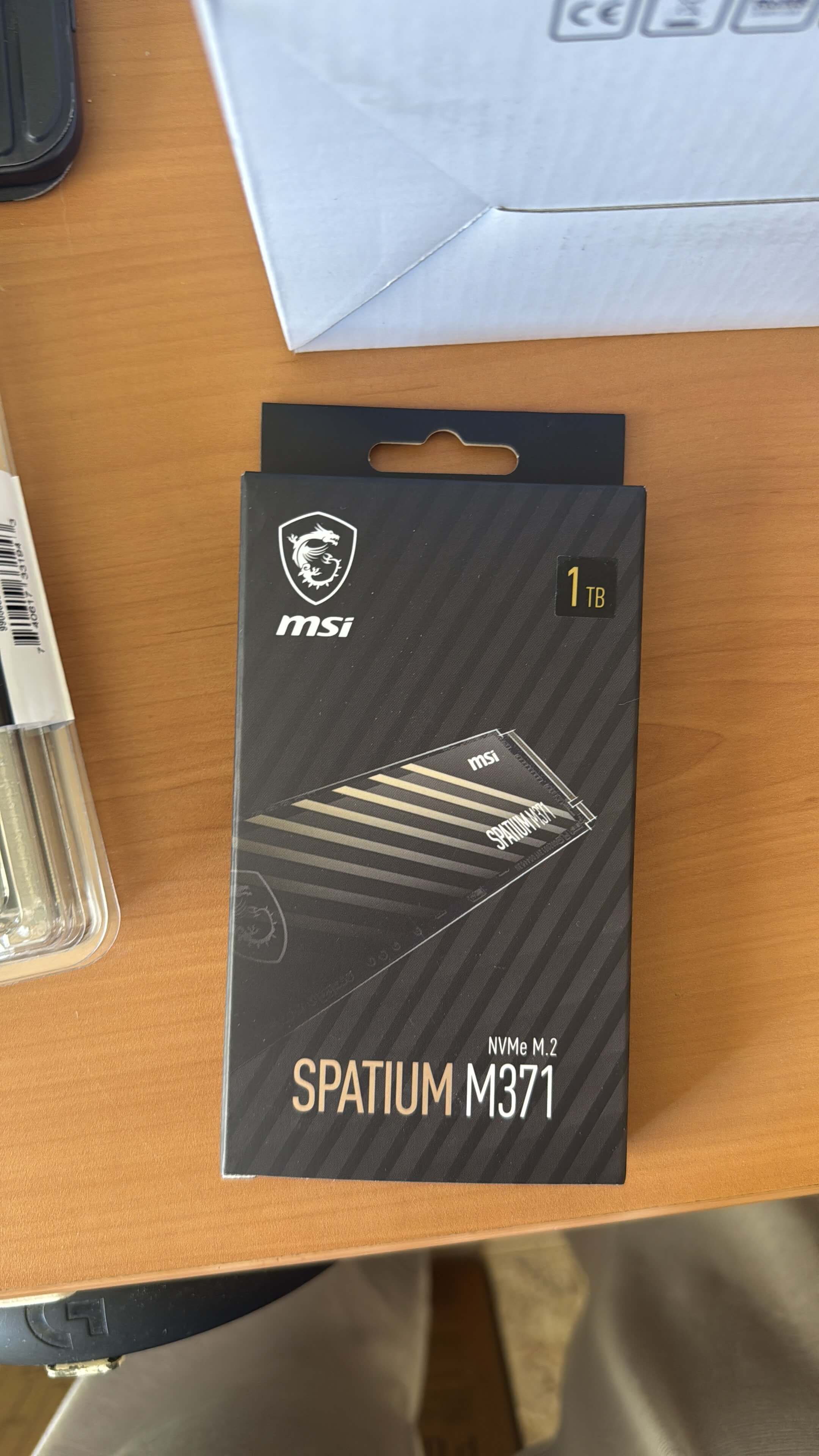 Disco Rígido MSI SPATIUM M371 SSD 1TB NVMe M.2 Gen3x4