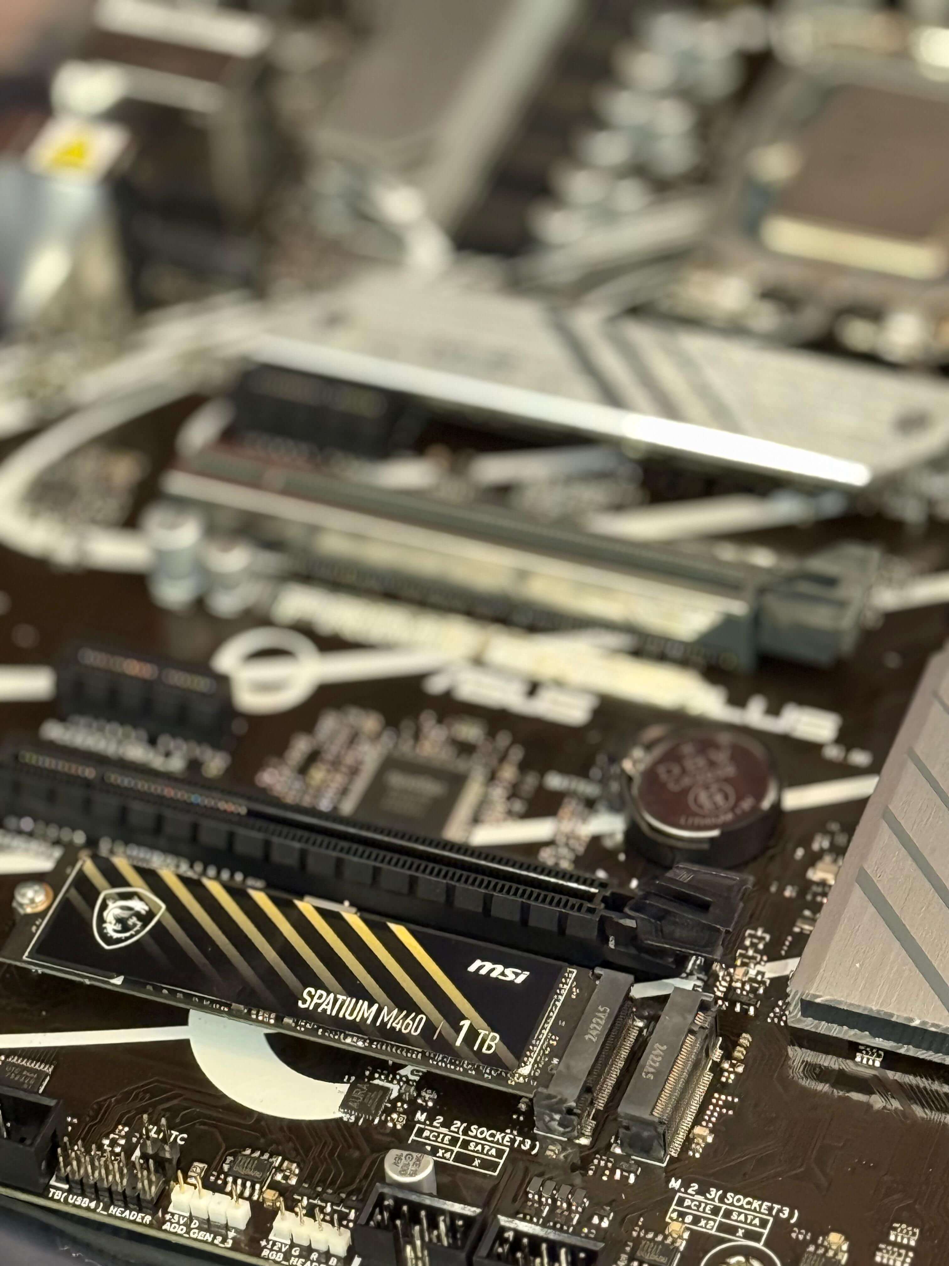 Disco Duro MSI Spatium M460 SSD 1TB M.2 NVMe PCIe Gen4x4