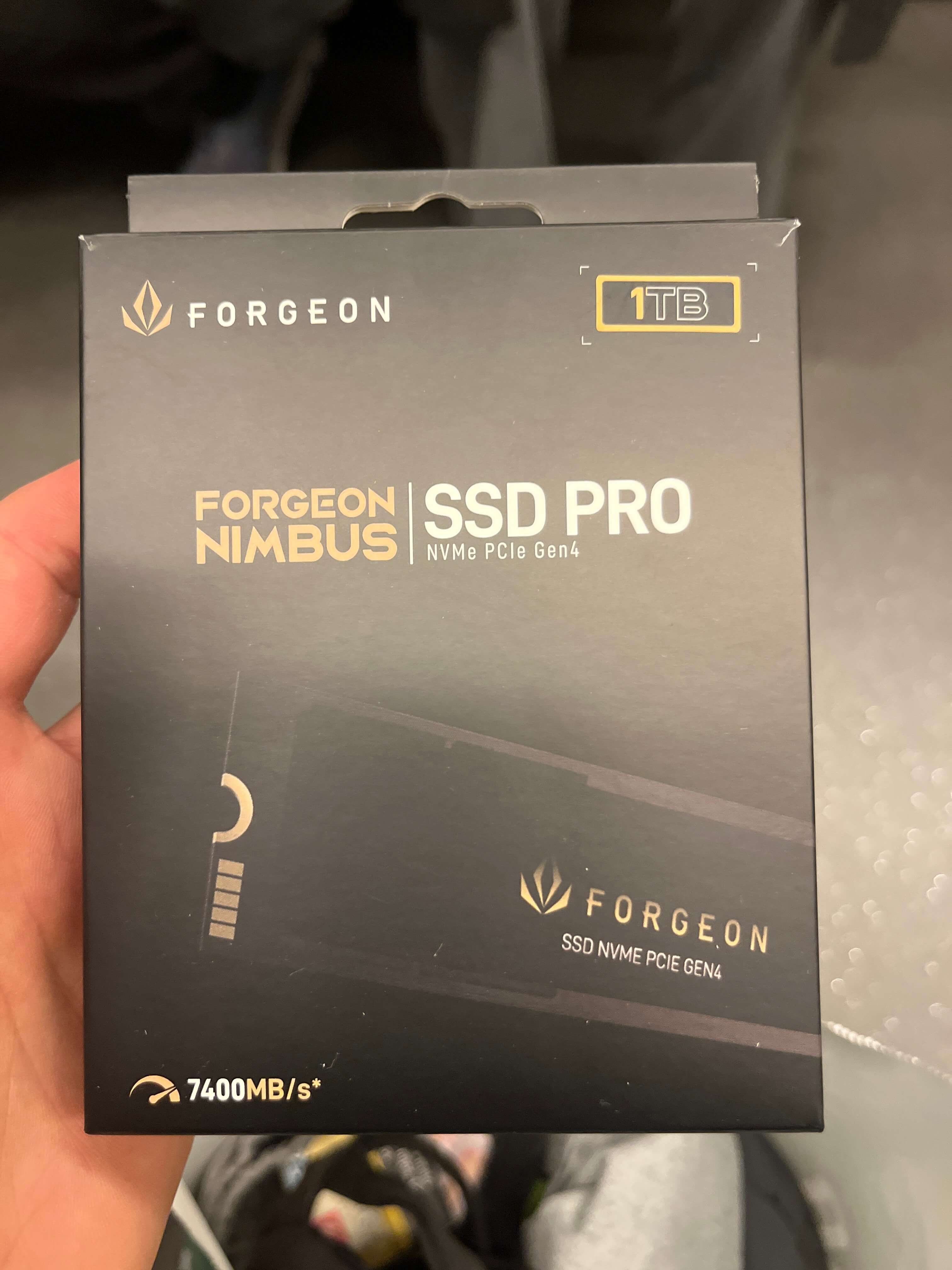 Opiniones - Disco Duro Forgeon Nimbus PRO Disco SSD 4TB 7400MB/S NVMe PCIe  4.0 M.2 Gen4 | PcComponentes.com