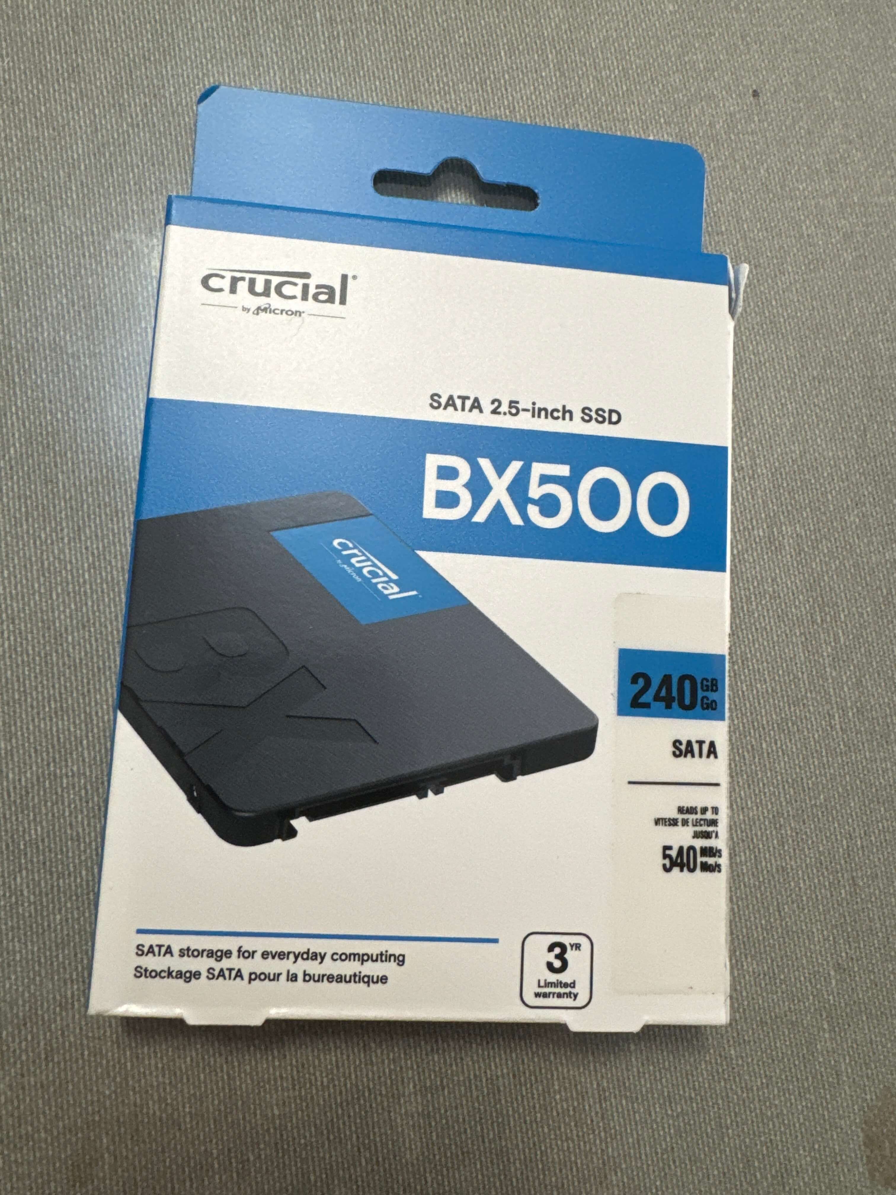 Opiniones - Disco Duro Crucial BX500 SSD 120GB 3D NAND SATA3