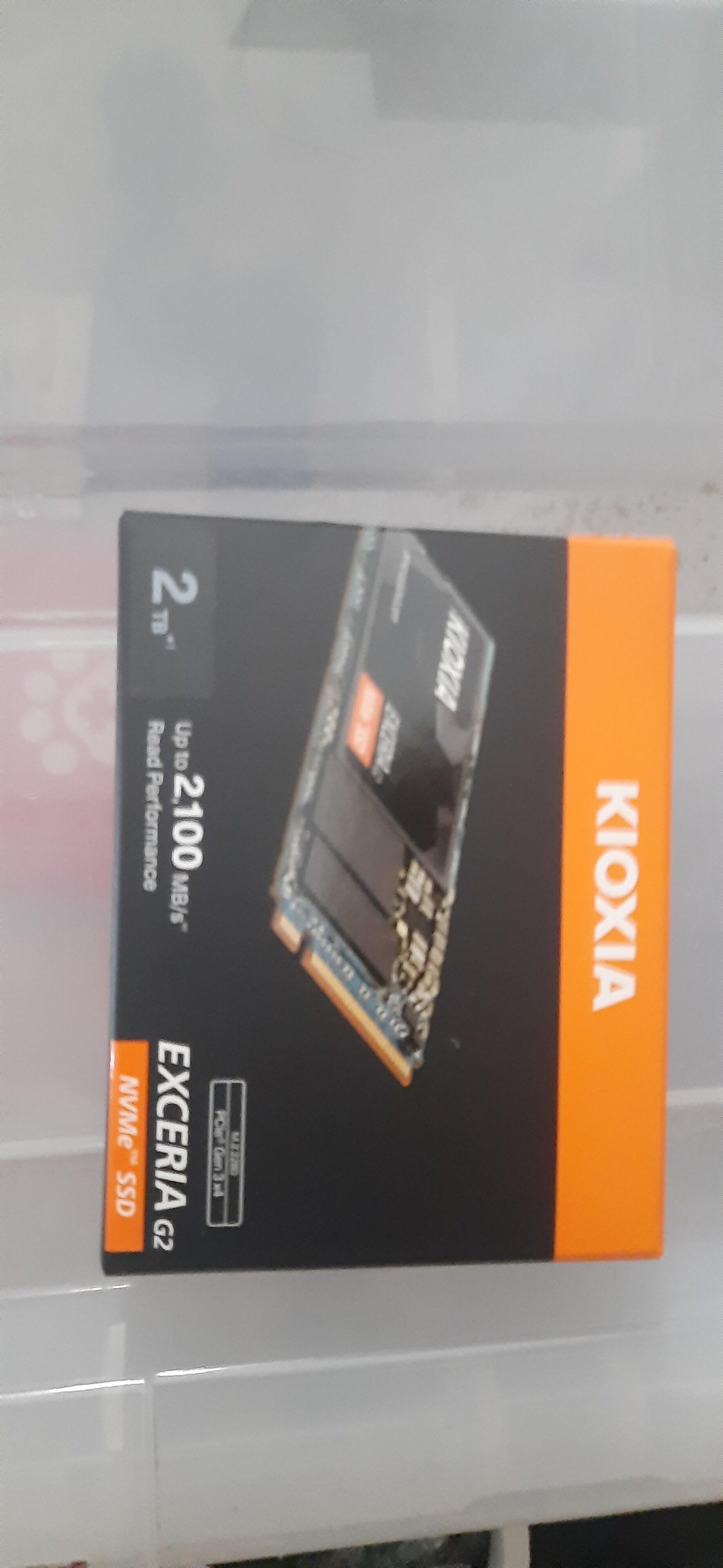 Disco Rígido Kioxia Exceria G2 Unidade SSD 2TB NVMe M.2 2280
