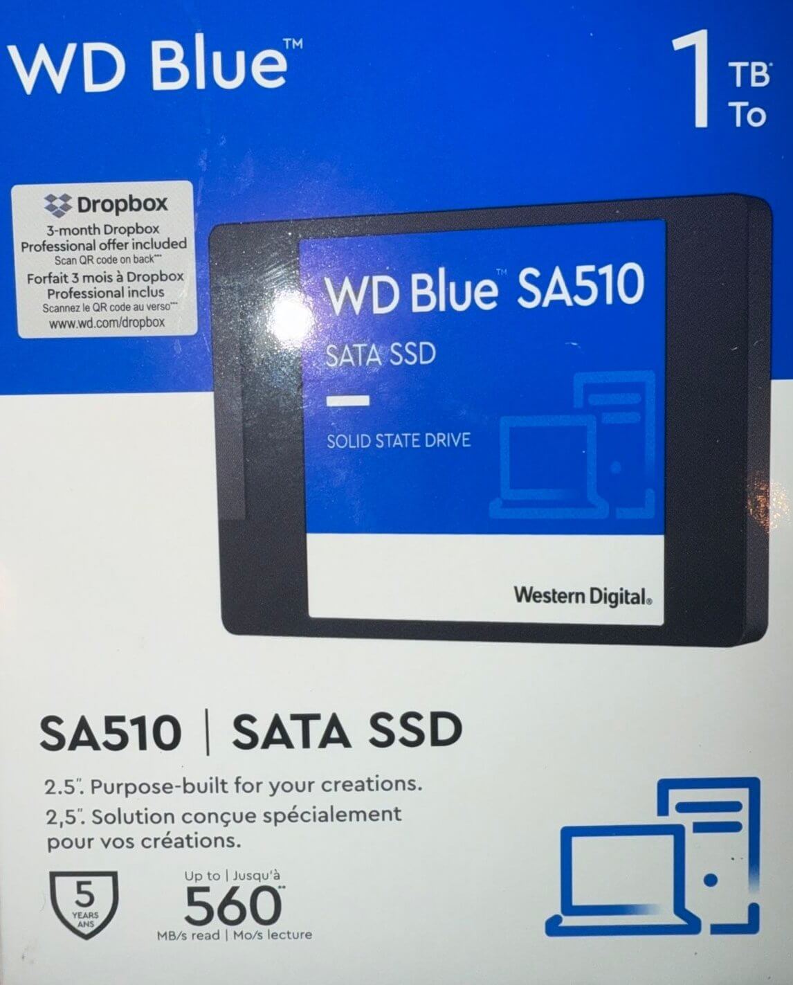 Recensioni - Hard Disk WD Blue SA510 SSD da 500 GB SATA 3