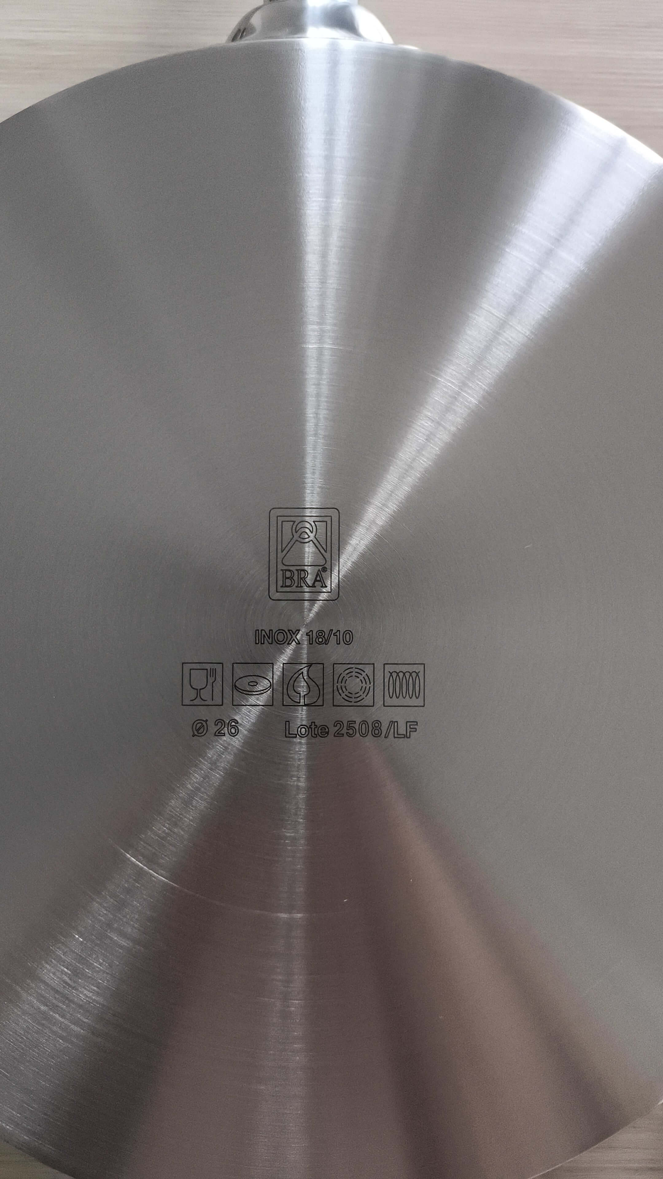 Pote BRA Profesional | De acero inoxidable, 12 cm de diámetro Pote BRA Profesional | De acero inoxidable, 12 cm de diámetro