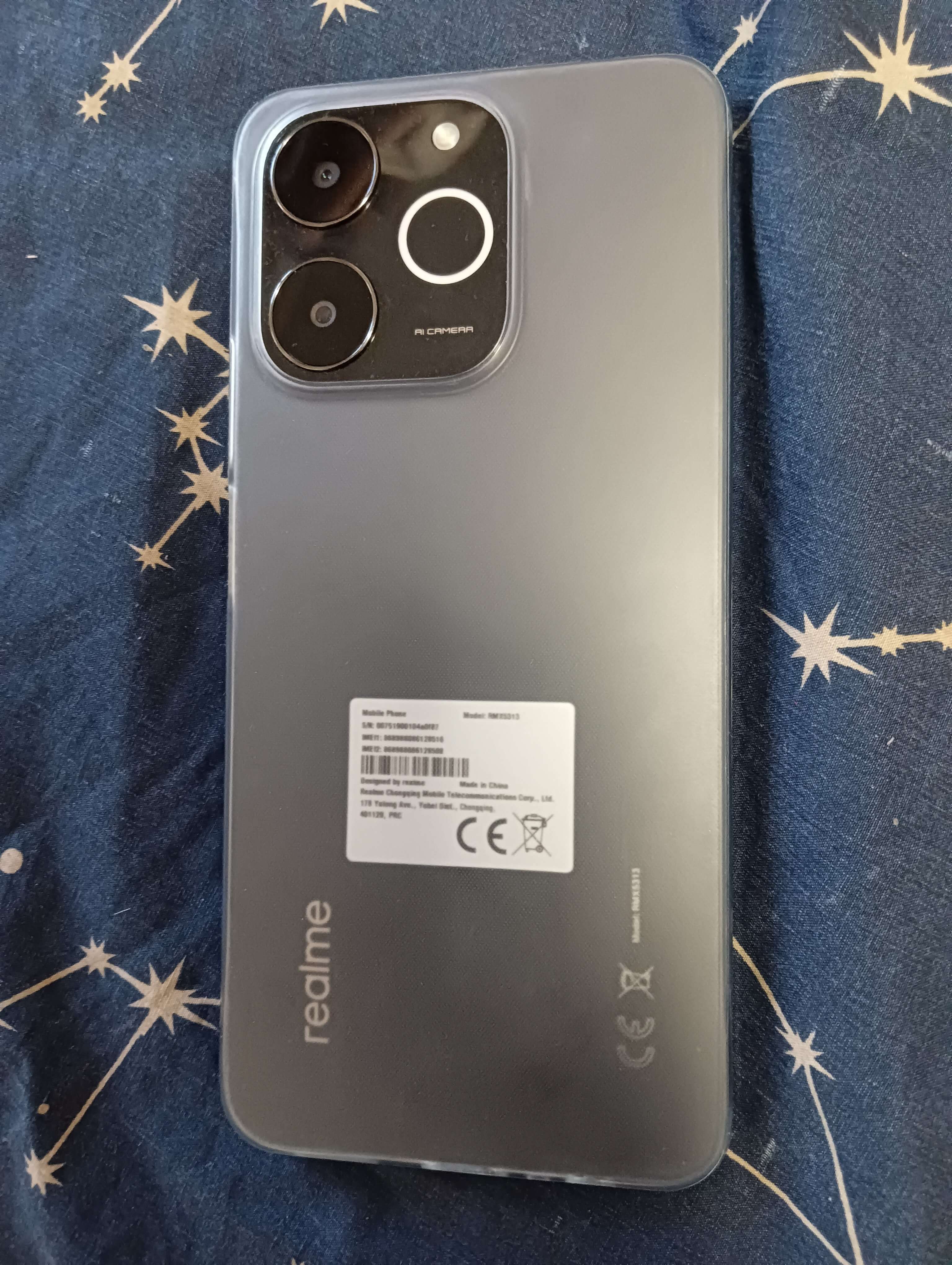 Realme Note 70Tブラック 4GB+256GB Realme Note 70T 4G Black 256GB +