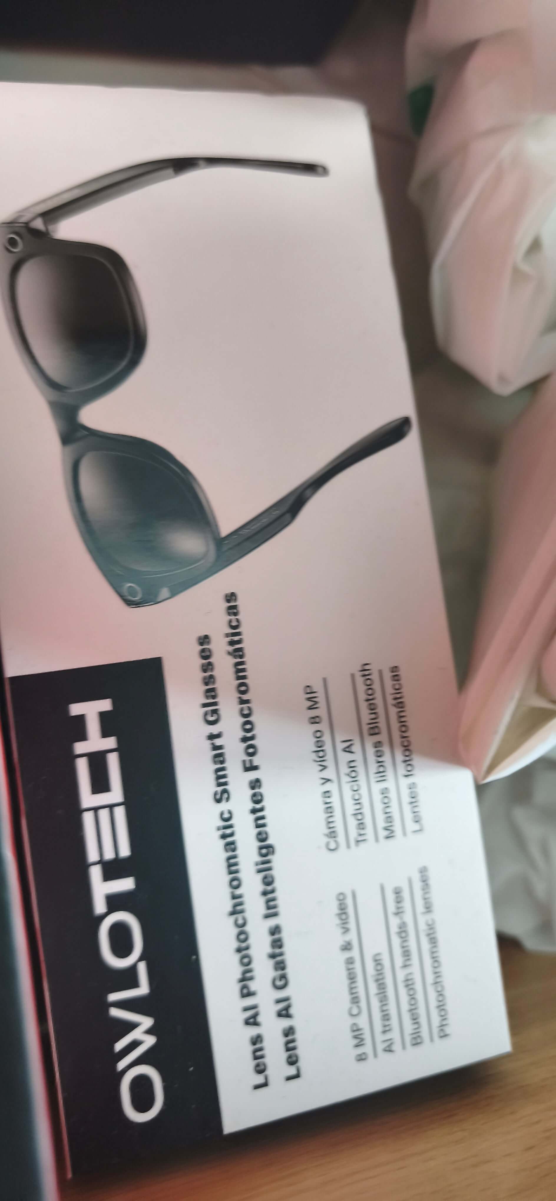 Occhiali Smart AI Con Fotocamera HD E Lenti Fotocromatiche – Bluetooth, Touch, Sport E Chiamate